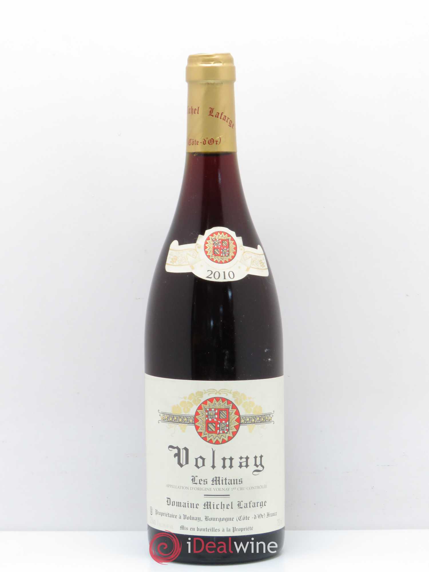 Volnay 1er Cru Les Mitans Lafarge (Domaine) 2010 - Lot de 1 bouteille - 0