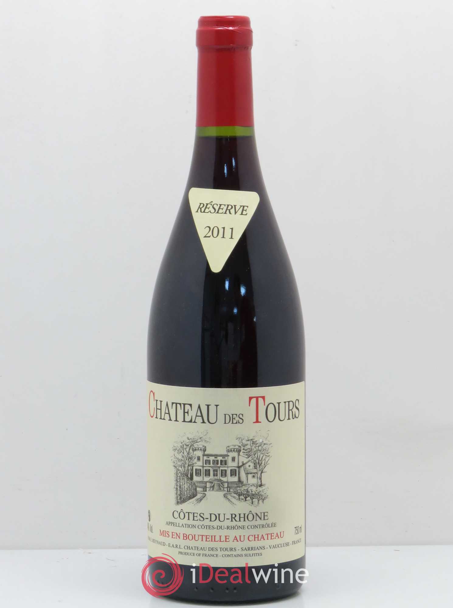 Côtes-du-Rhône Château des Tours Emmanuel Reynaud 2011 - Lot de 1 bouteille - 0