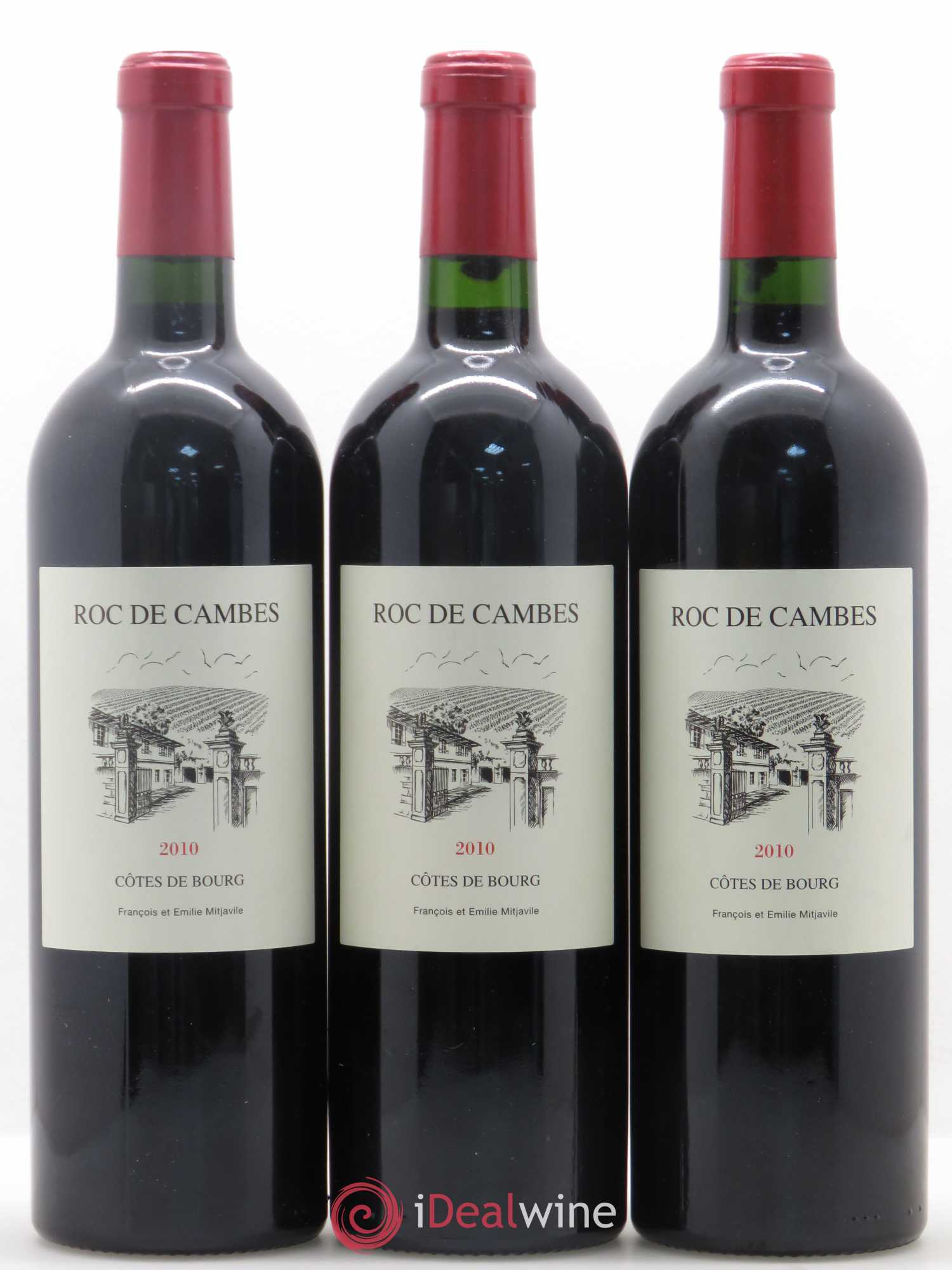 Roc de Cambes 2010 - Posten von 3 Flaschen - 0
