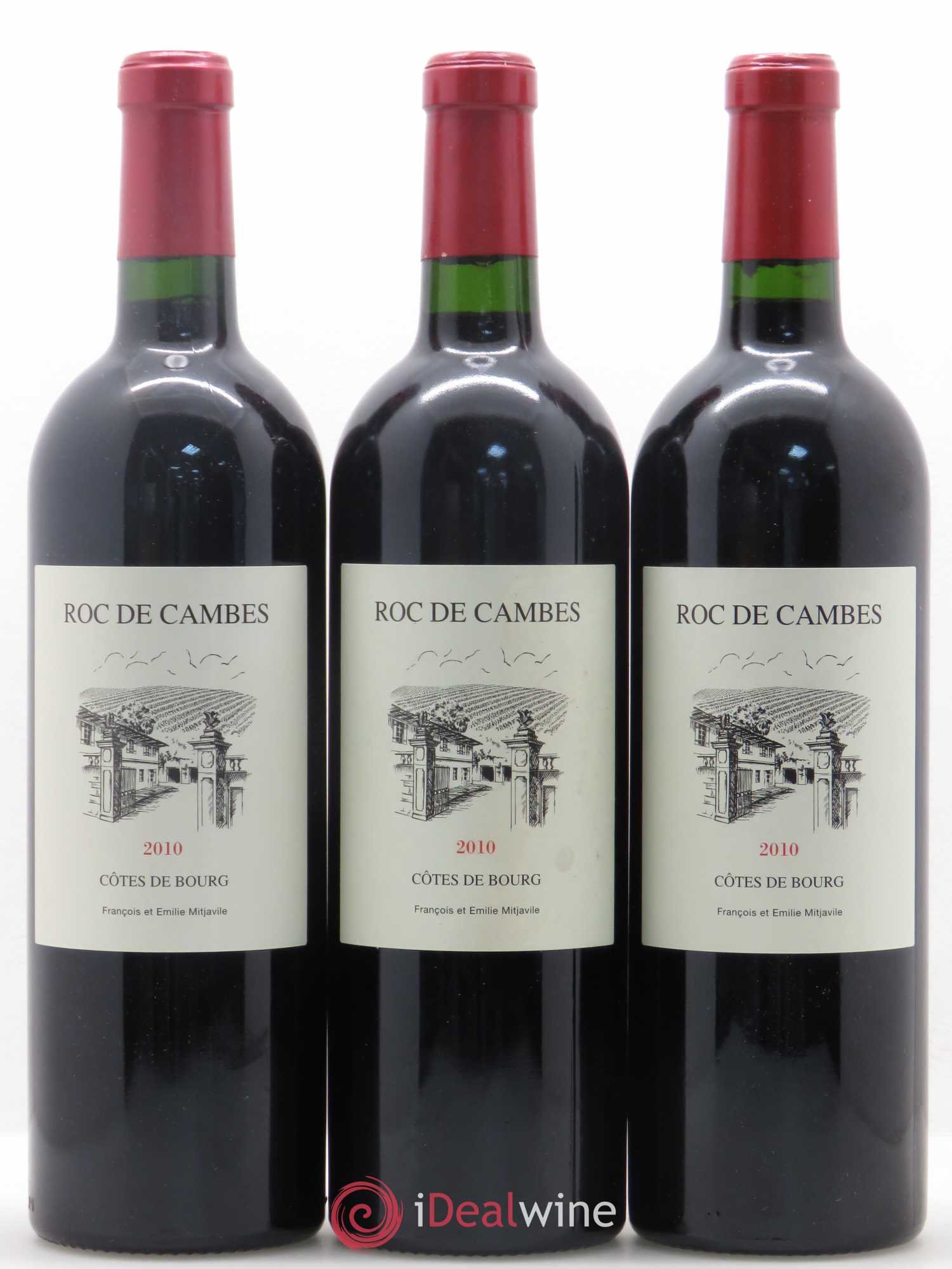 Roc de Cambes 2010 - Posten von 3 Flaschen - 0
