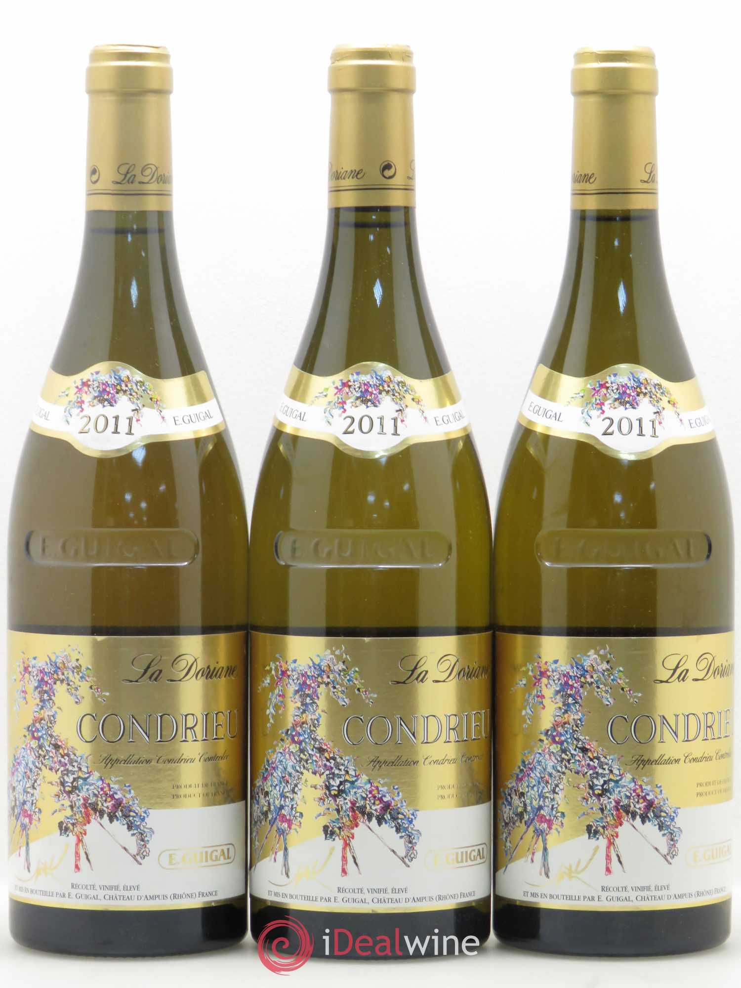 Condrieu La Doriane Guigal 2011 - Lot de 3 bouteilles - 0