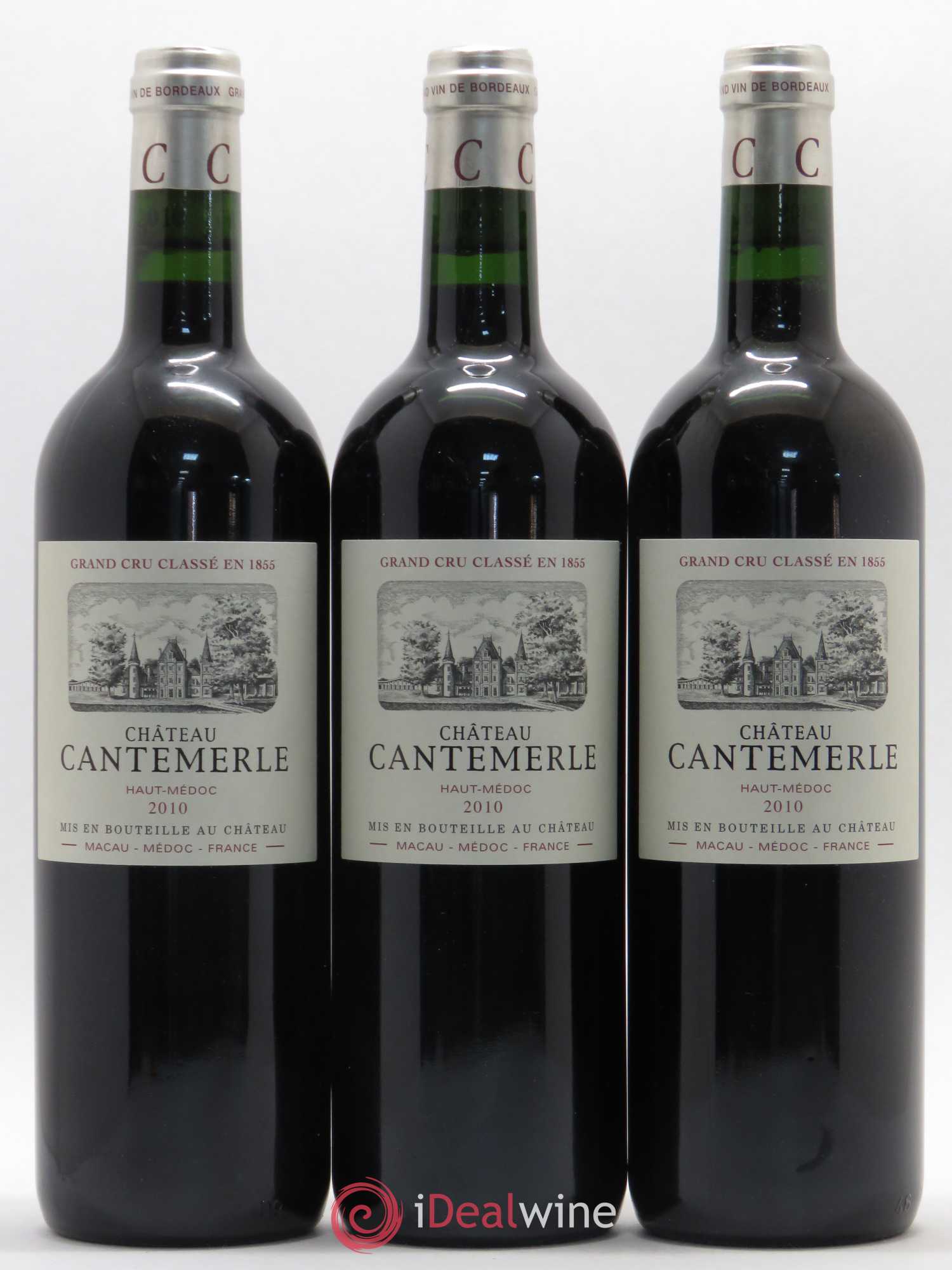 Château Cantemerle 5ème Grand Cru Classé 2010 - Lot de 6 bouteilles - 2