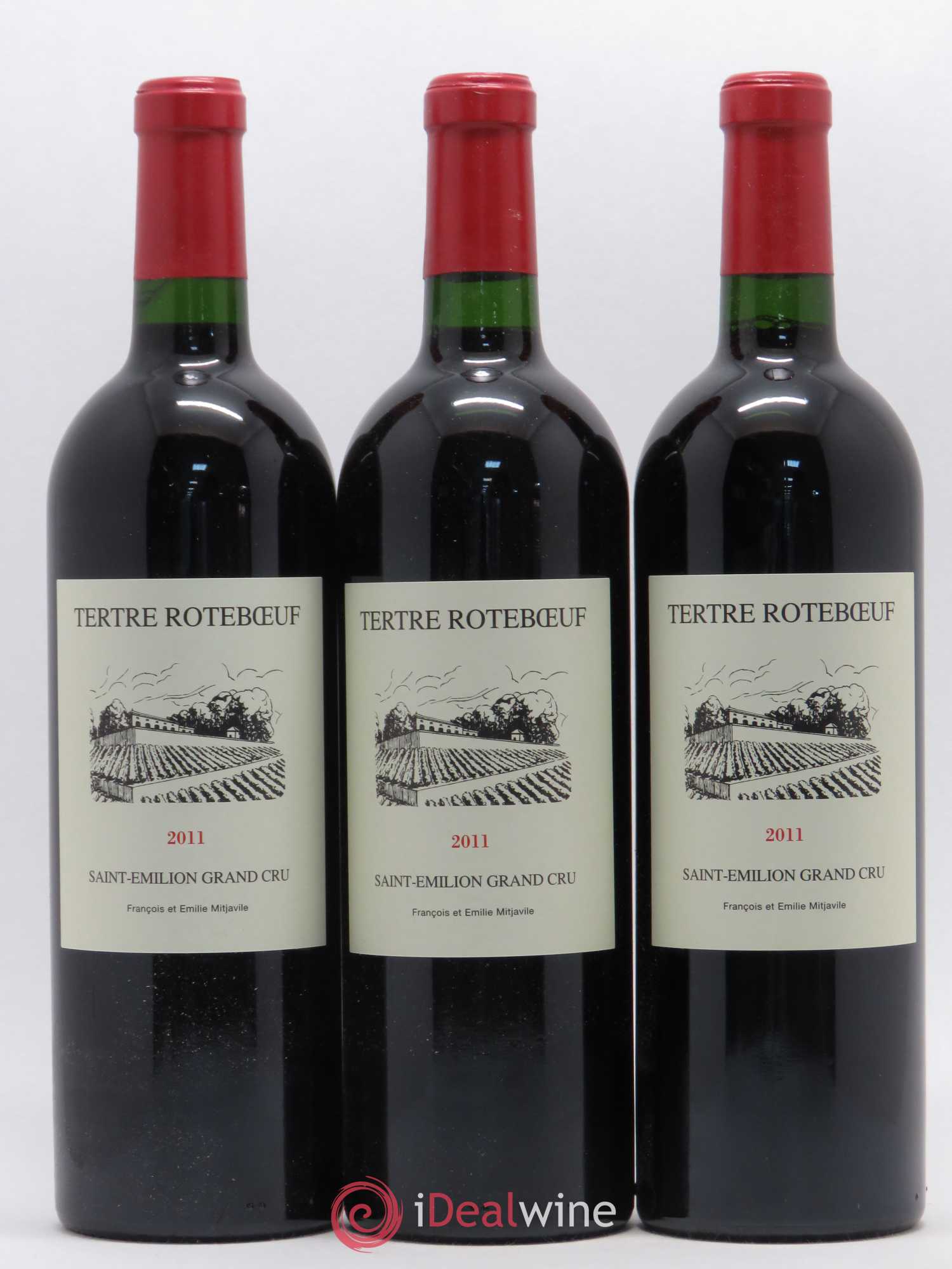 Château Tertre Roteboeuf 2011 - Lot de 6 bouteilles - 1