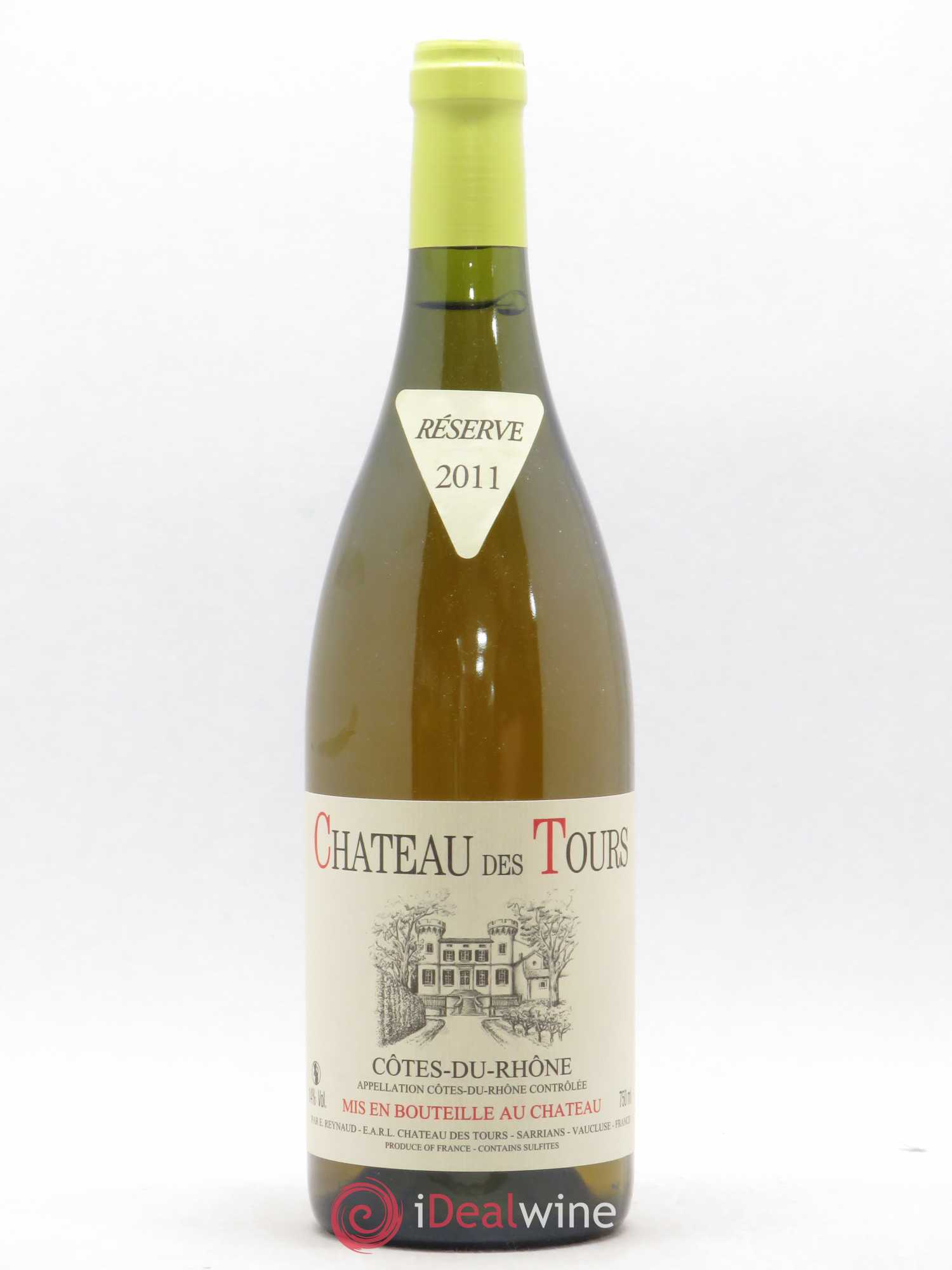 Côtes-du-Rhône Château des Tours Emmanuel Reynaud 2011 - Lot de 1 bouteille - 0