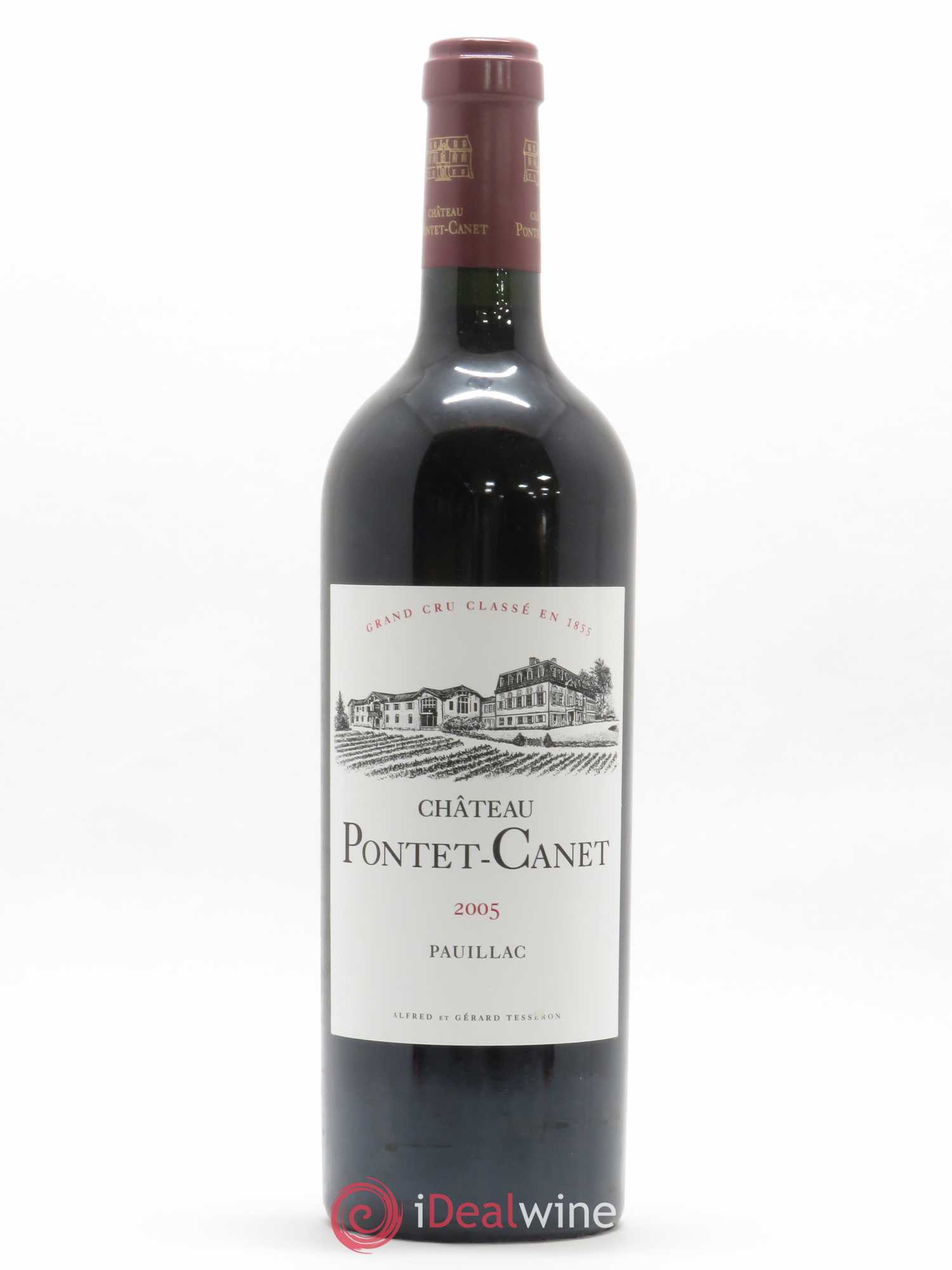 Château Pontet Canet 5ème Grand Cru Classé 2005 - Lot de 1 bouteille - 0