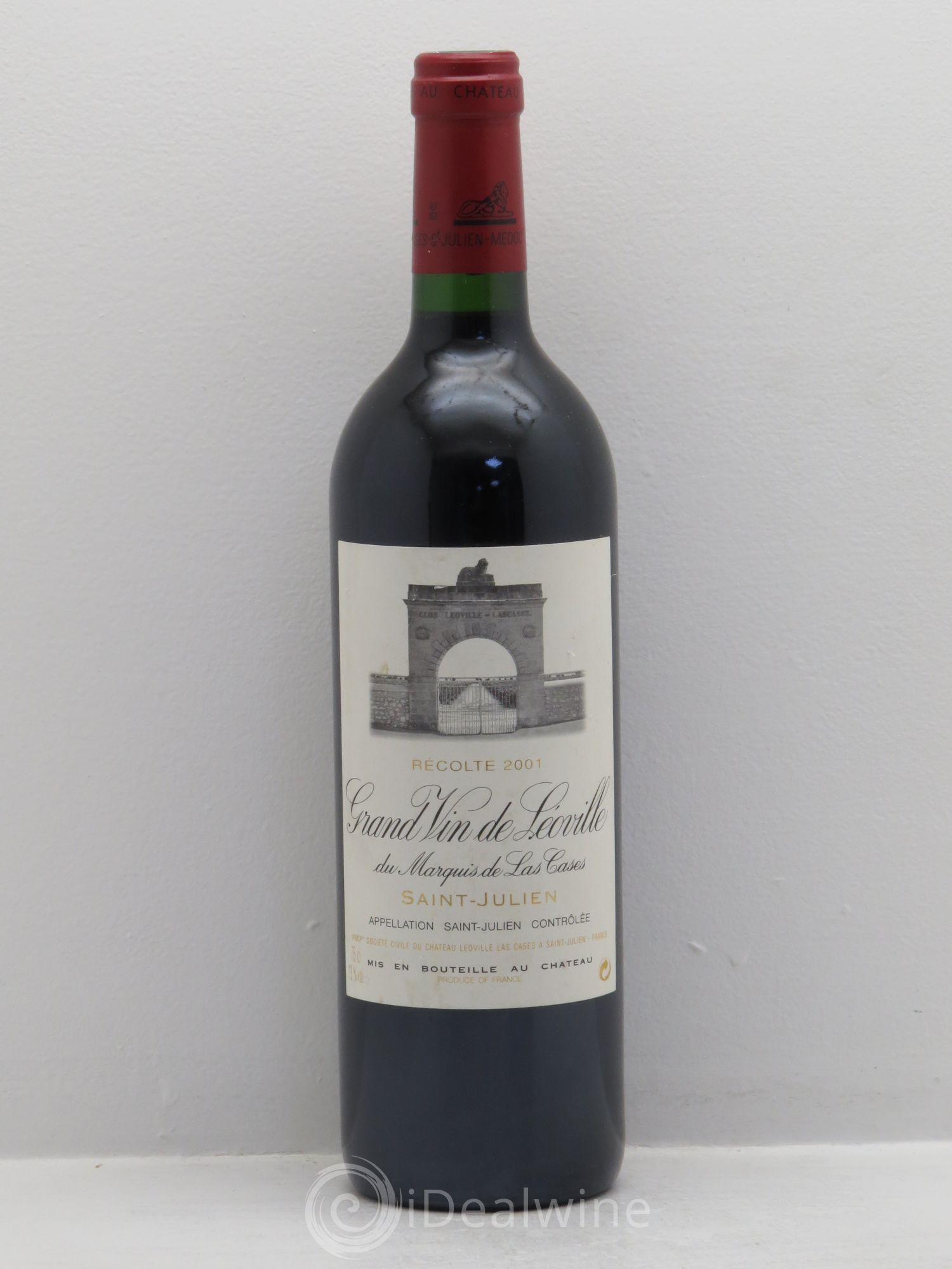 Château Léoville Las Cases 2ème Grand Cru Classé 2001 - Lot de 1 bouteille - 0