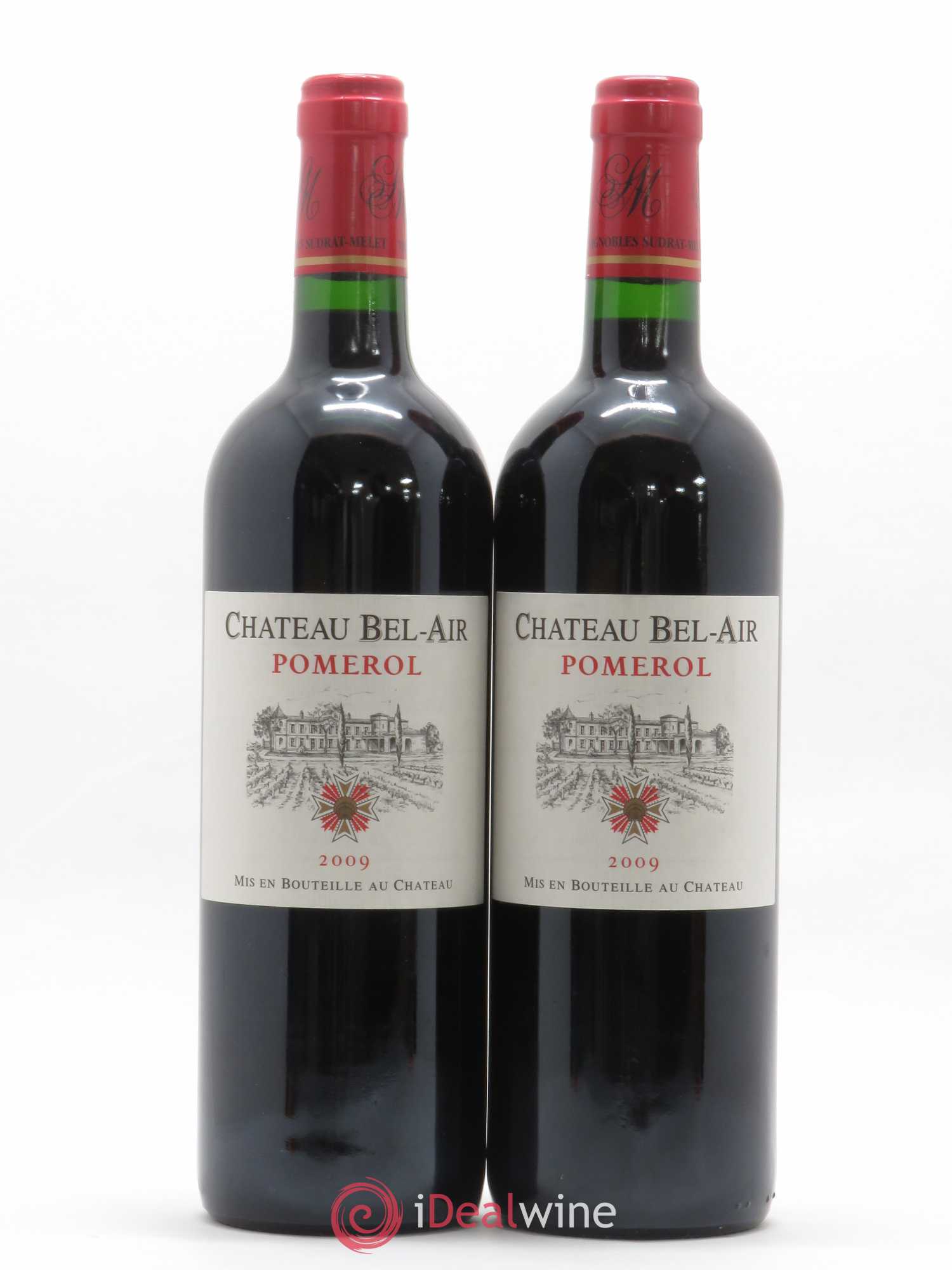 Château Bel Air 2009 - Lot de 2 bouteilles - 0