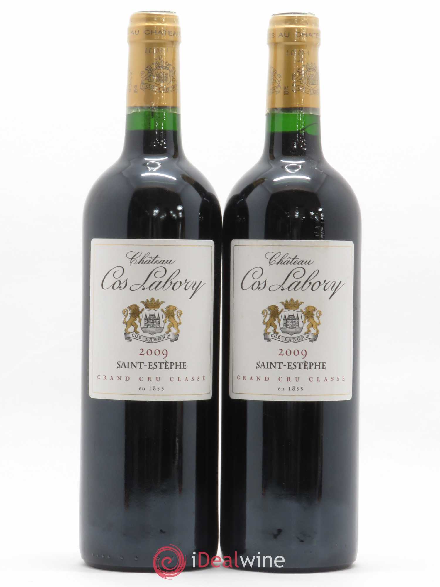 Château Cos Labory 5ème Grand Cru Classé 2009 - Lot de 2 bouteilles - 0