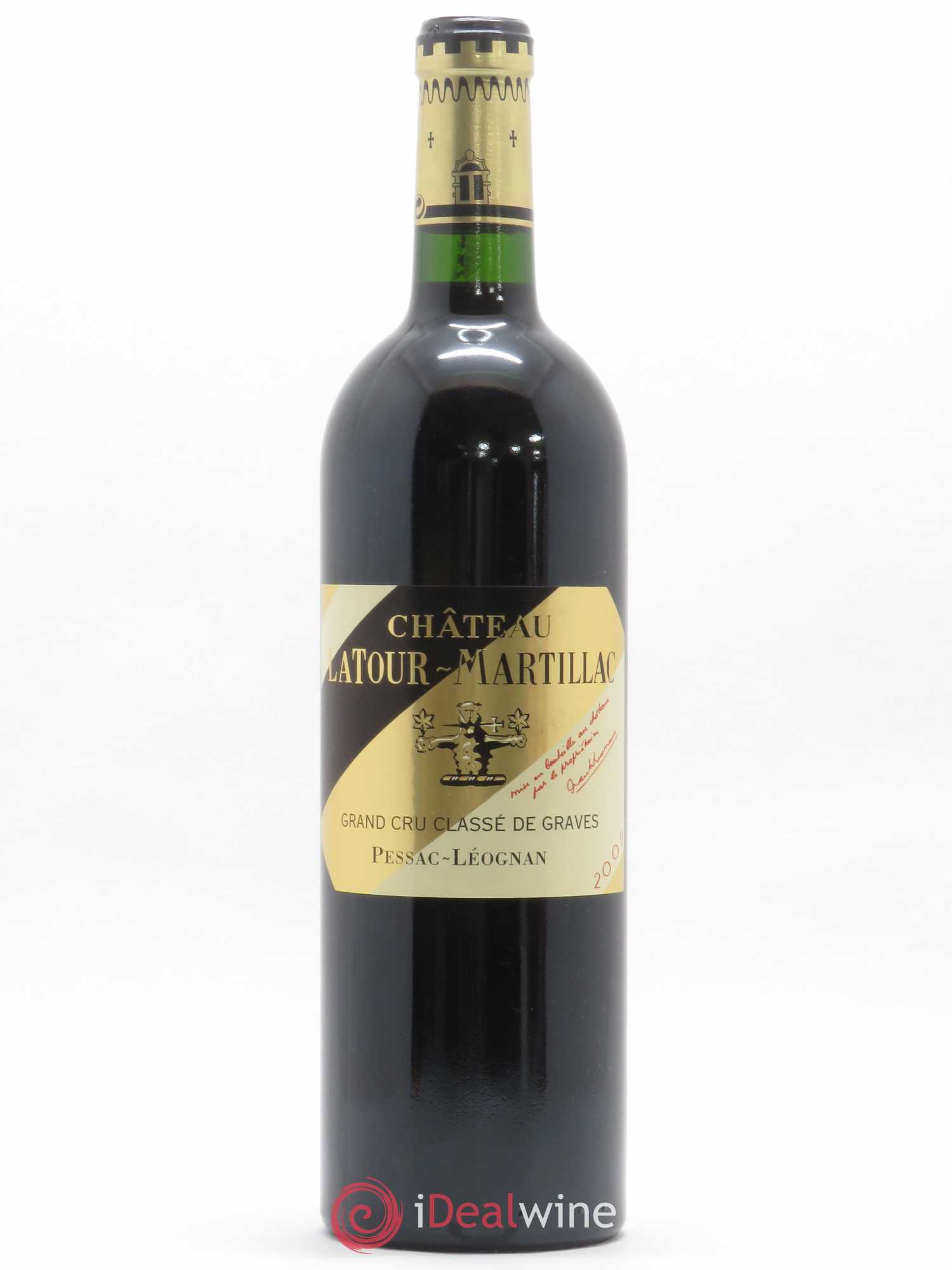 Château Latour-Martillac Cru Classé de Graves 2009 - Lot de 1 bouteille - 0