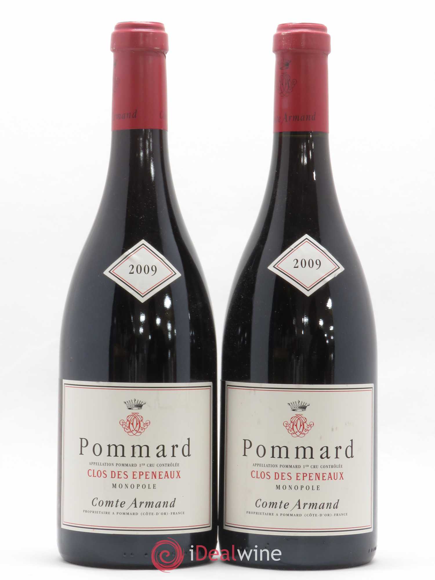 Pommard 1er Cru Clos des Epeneaux Comte Armand 2009 - Lot de 2 bouteilles - 0