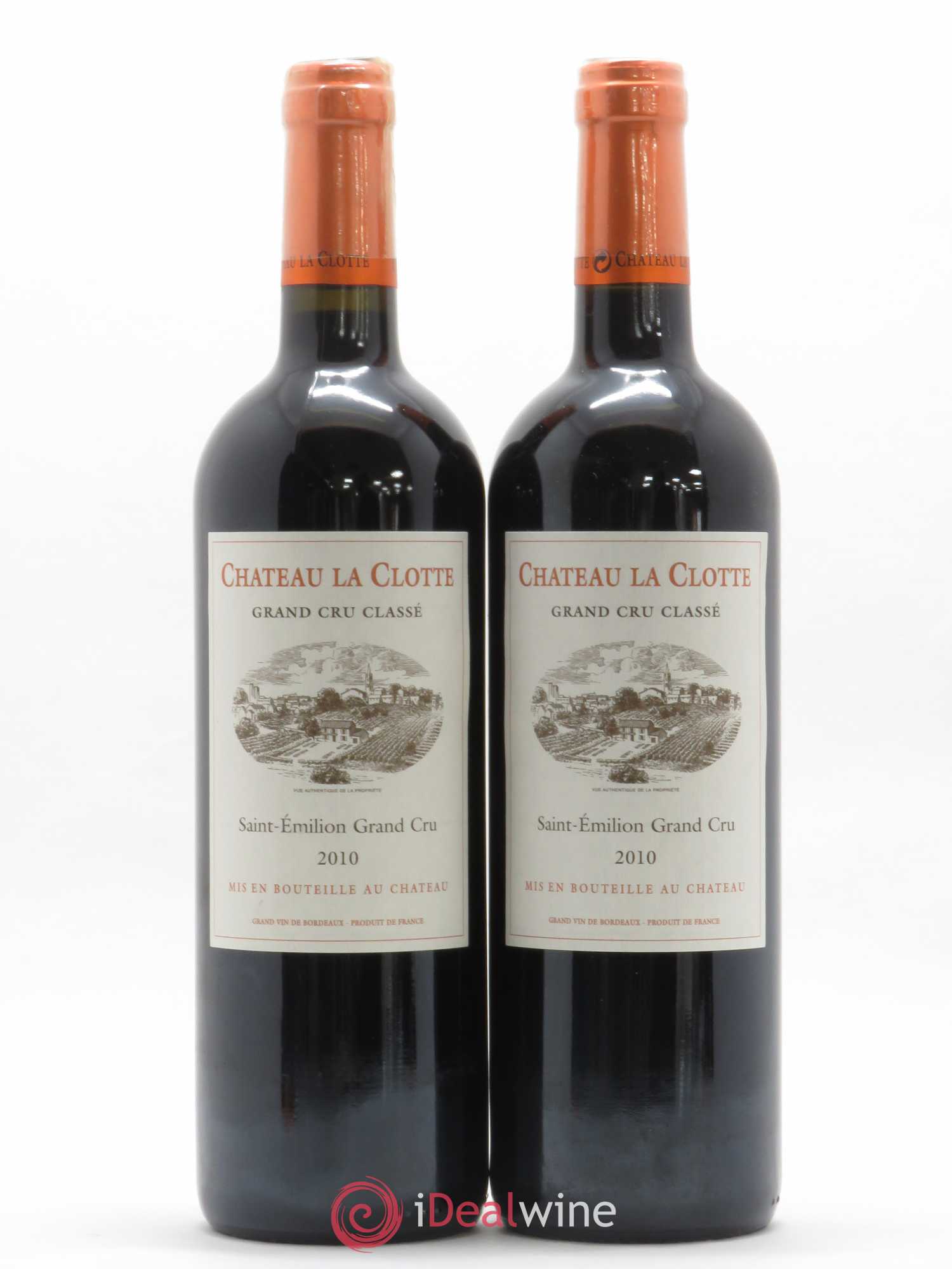 Château la Clotte 2010 - Lot de 2 bouteilles - 0
