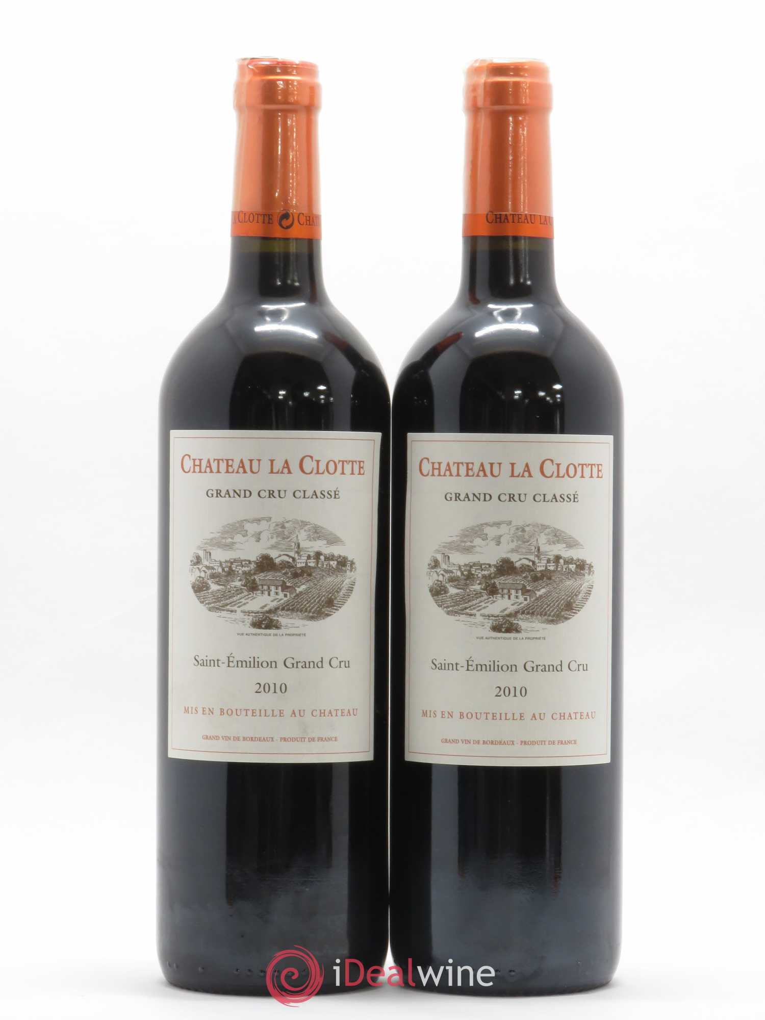 Château la Clotte 2010 - Lot de 2 bouteilles - 0