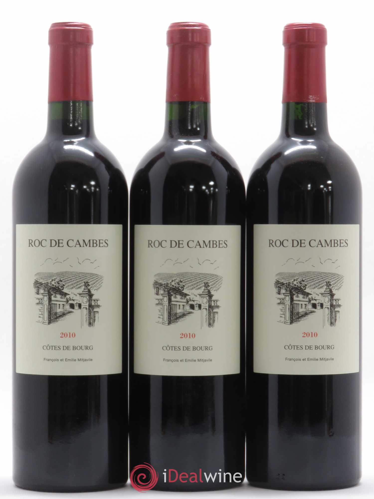 Roc de Cambes 2010 - Posten von 3 Flaschen - 0