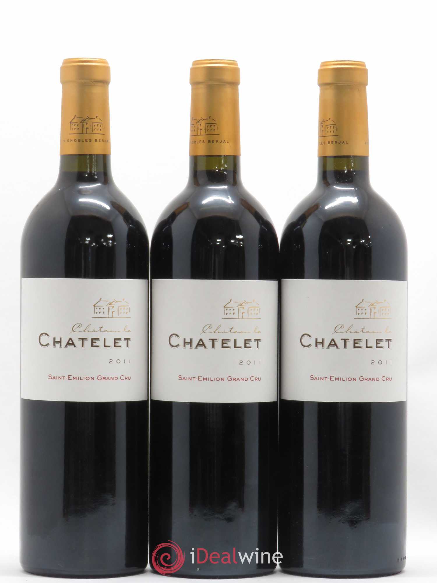 Saint-Émilion Grand Cru Chateau Le Chatelet 2011 - Posten von 6 Flaschen - 2