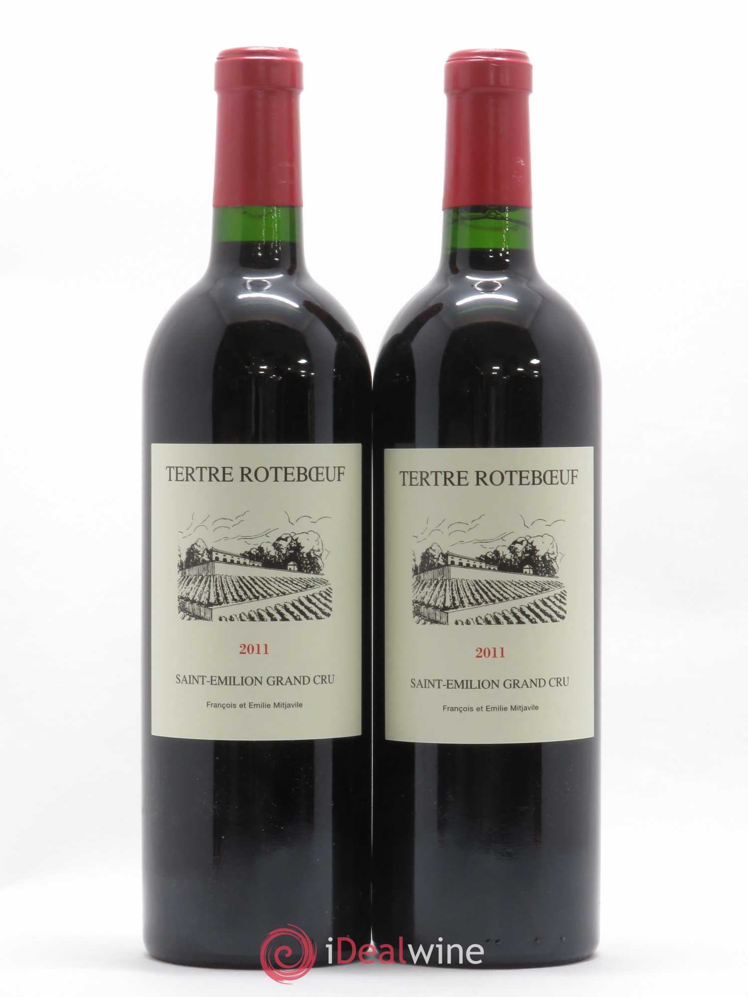 Château Tertre Roteboeuf 2011 - Lot de 2 bouteilles - 0
