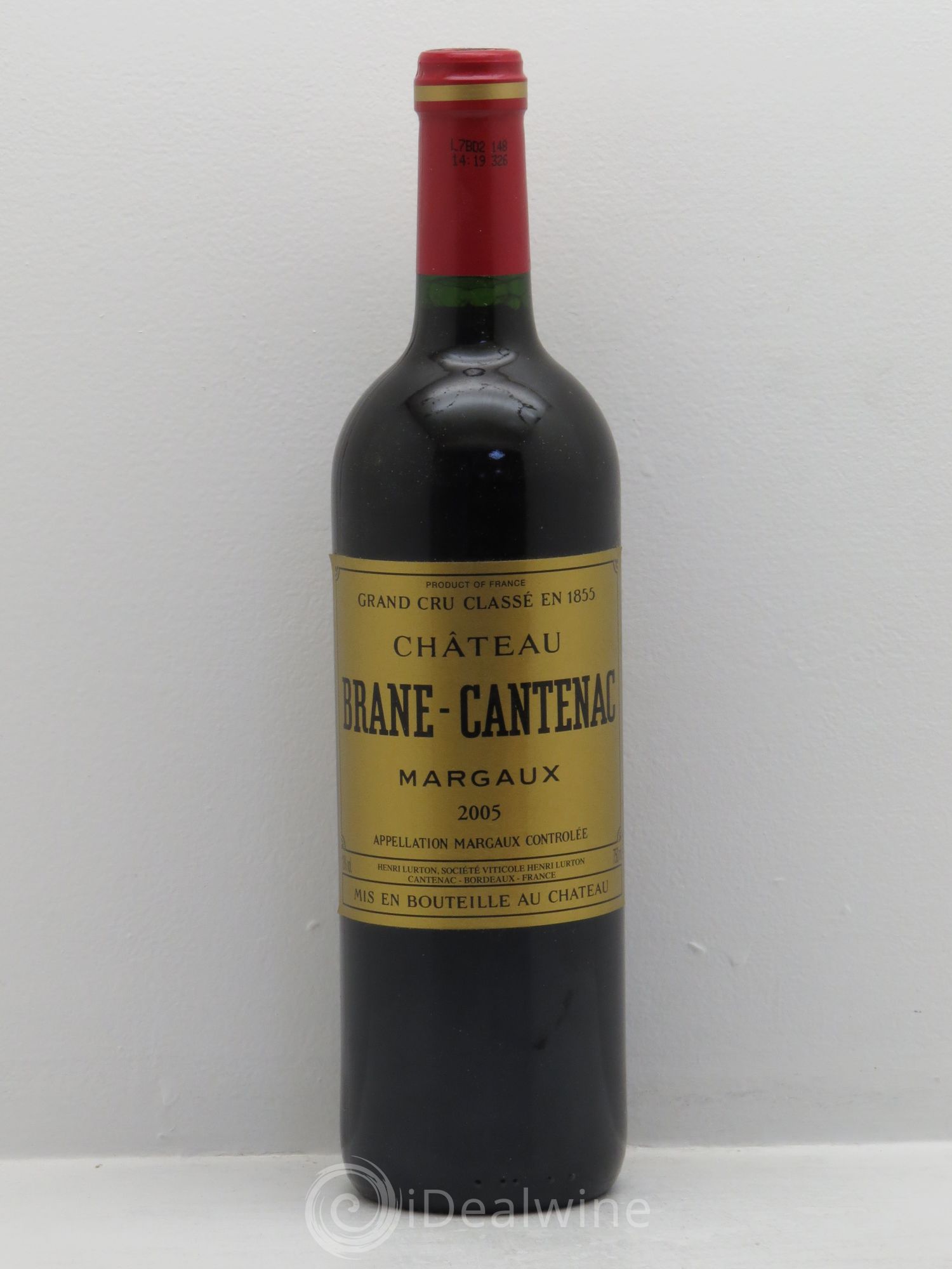 Château Brane Cantenac 2ème Grand Cru Classé 2005 - Lot de 12 bouteilles - 0