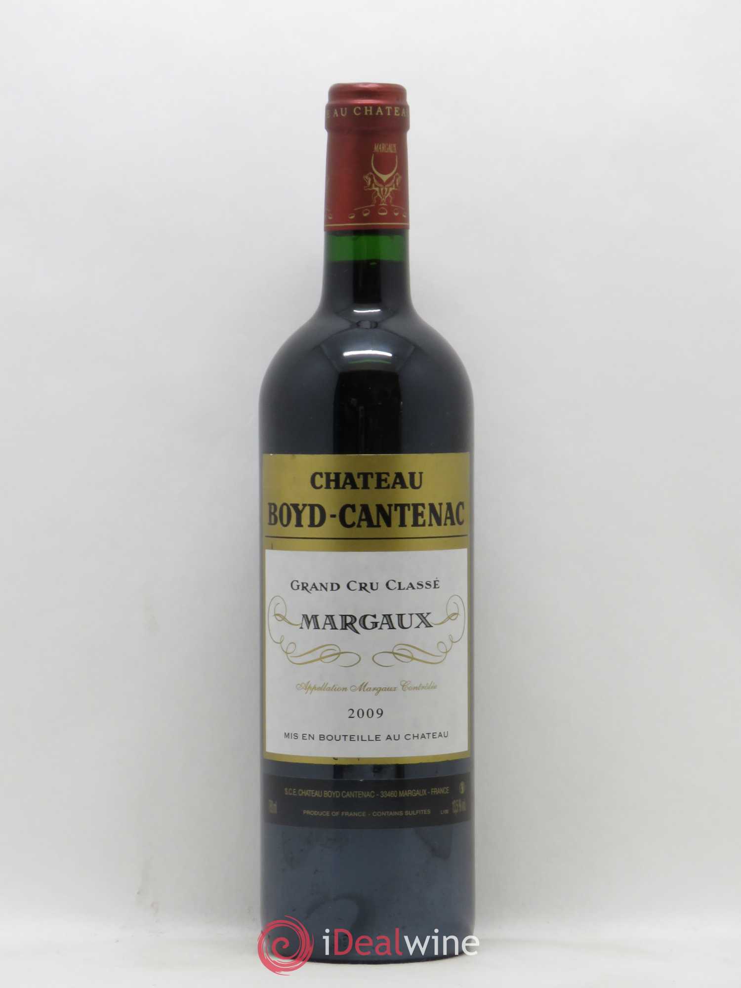 Château Boyd Cantenac 3ème Grand Cru Classé 2009 - Lot de 1 bouteille - 0