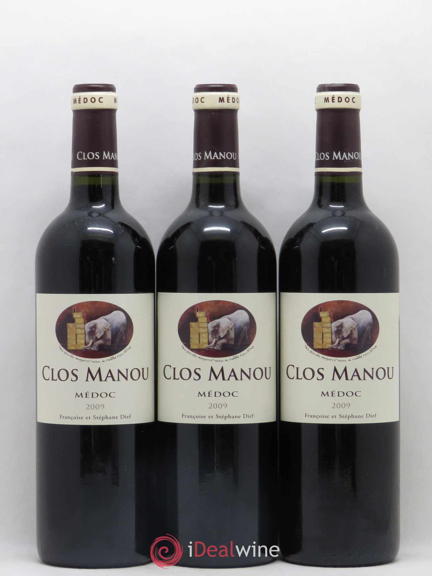 Clos Manou 2009 - Lot de 6 bouteilles - 2