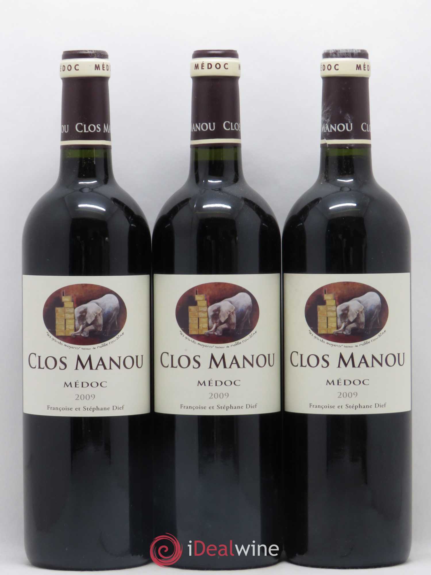Clos Manou 2009 - Lot de 3 bouteilles - 0