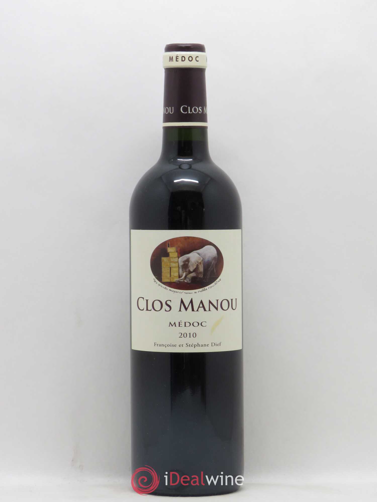 Clos Manou 2010 - Lot de 1 bouteille - 0