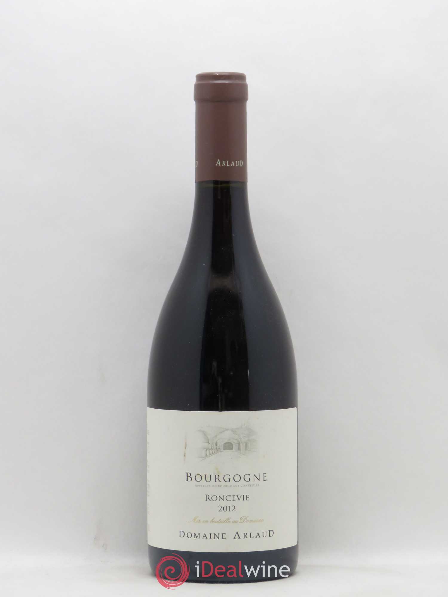 Bourgogne Roncevie Arlaud 2012 - Lot de 1 bouteille - 0