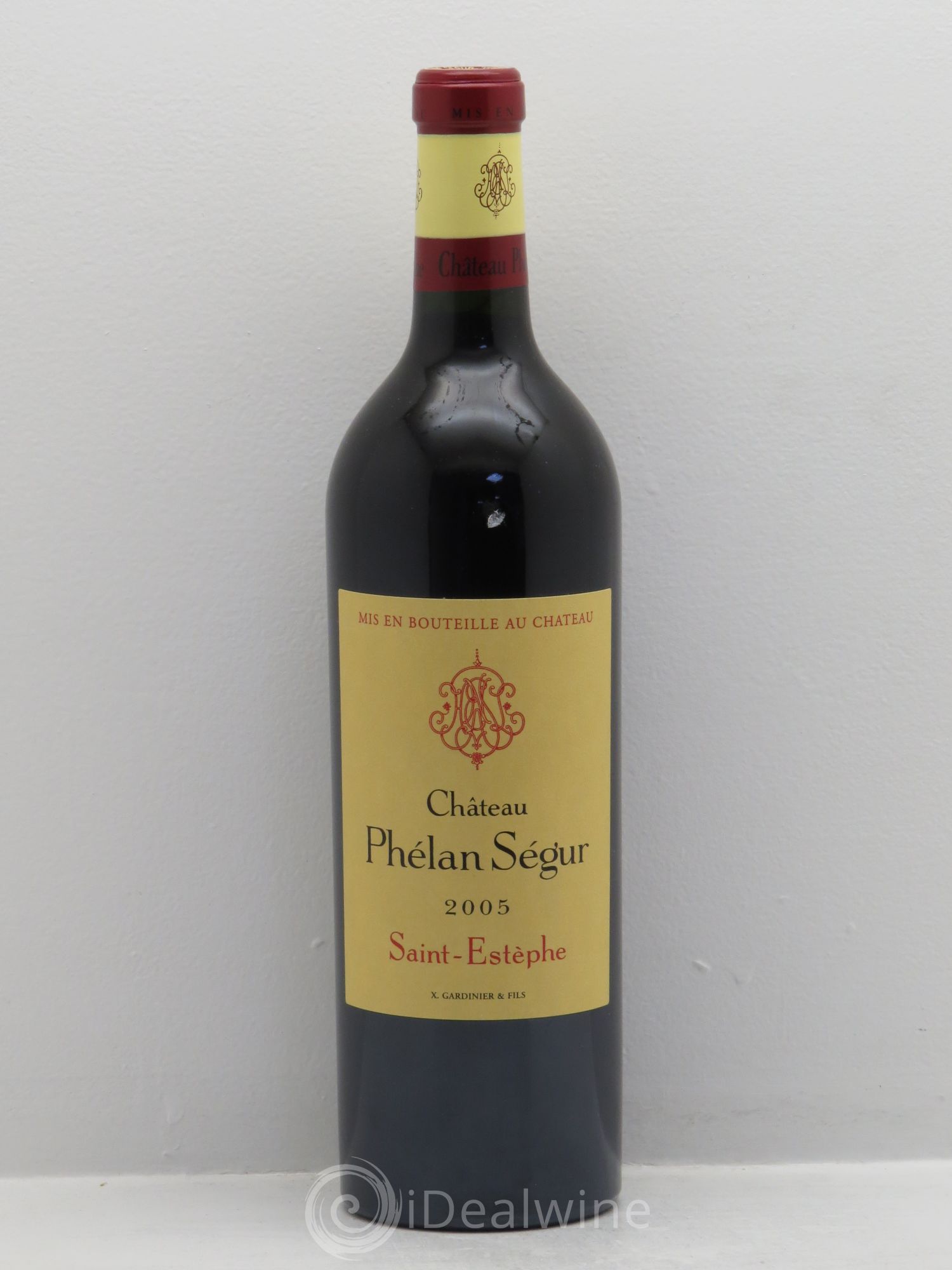 Château Phélan Ségur 2005 - Lot de 1 bouteille - 0