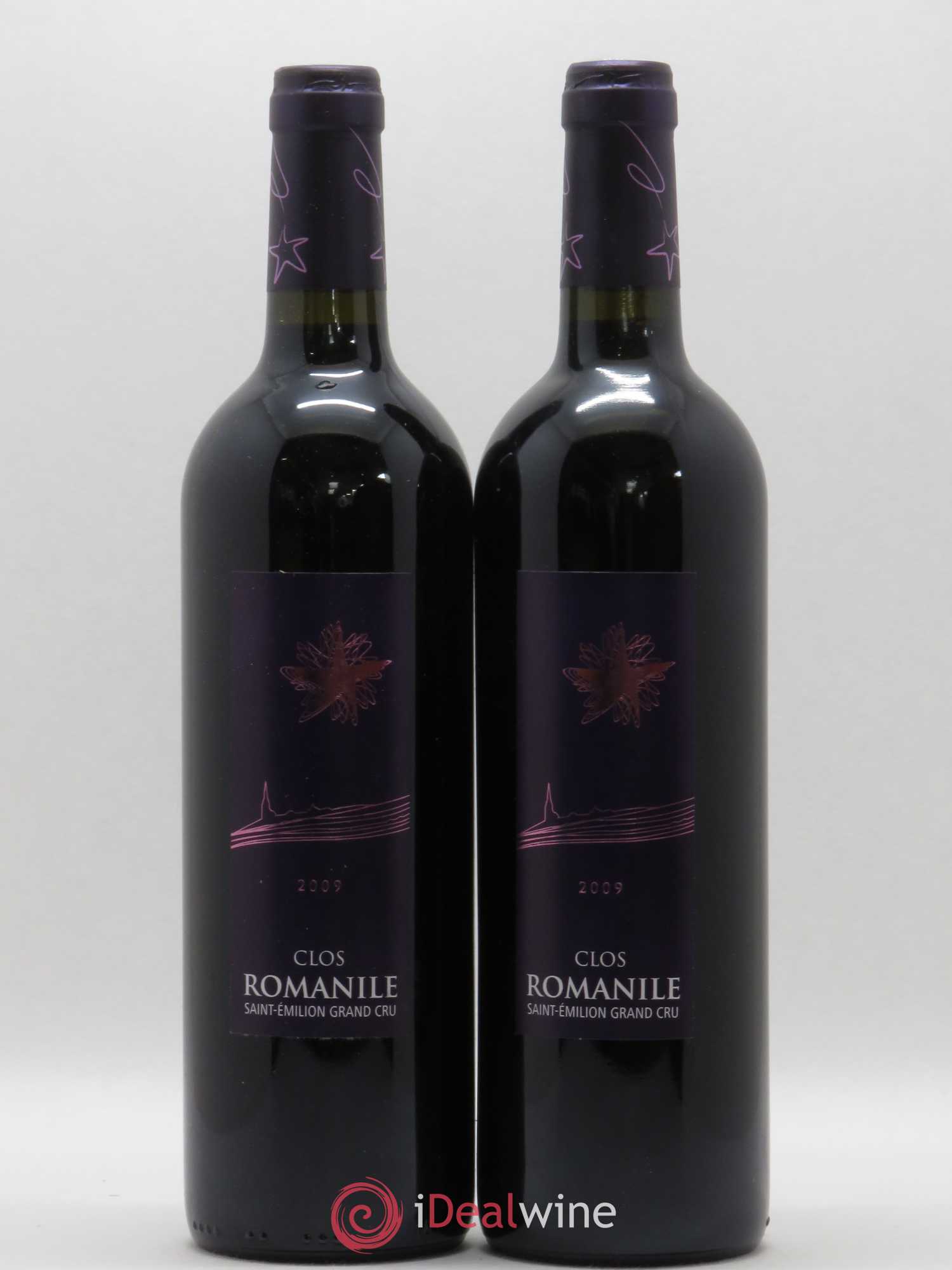 Saint-Émilion Grand Cru Clos Romanile 2009 - Lot de 2 bouteilles - 0