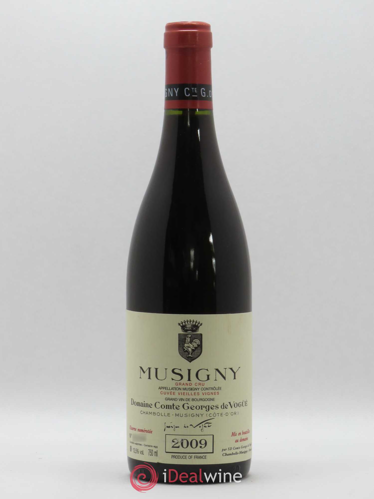 Musigny Grand Cru Cuvée Vieilles Vignes Comte Georges de Vogüé 2009 - Lot de 1 bouteille - 0