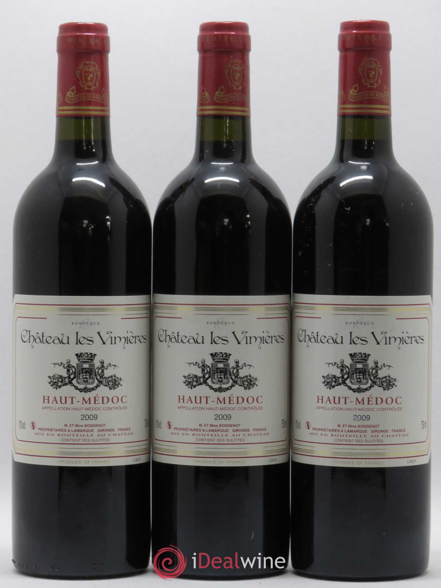 Haut Médoc Château Les Vimières 2009 - Posten von 6 Flaschen - 1