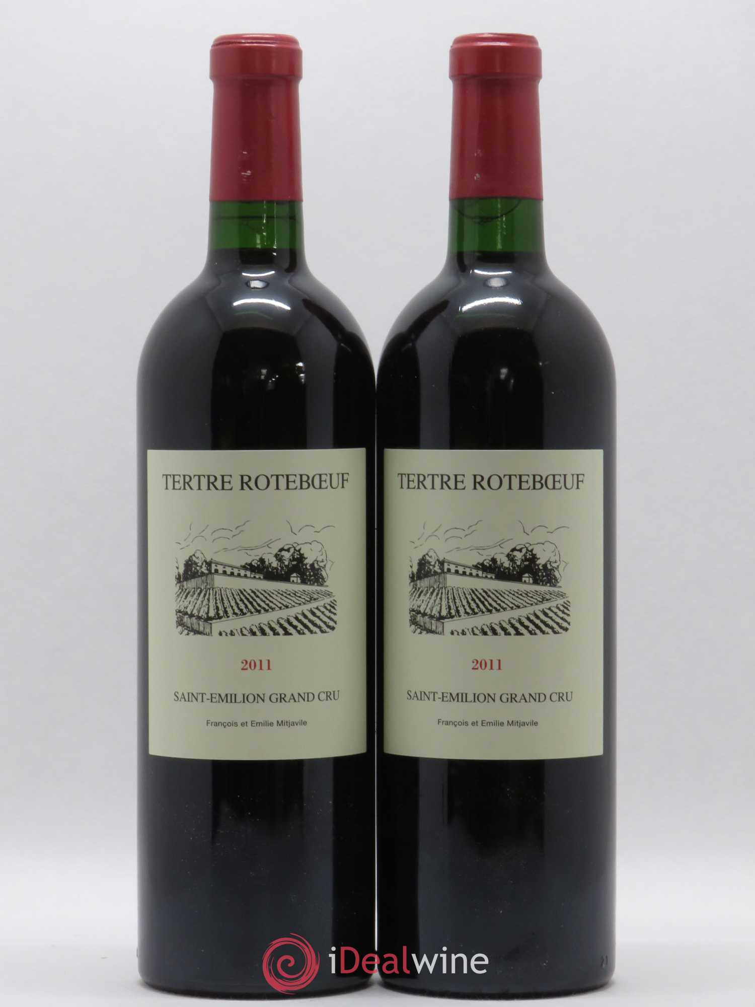 Château Tertre Roteboeuf 2011 - Posten von 2 Flaschen - 0