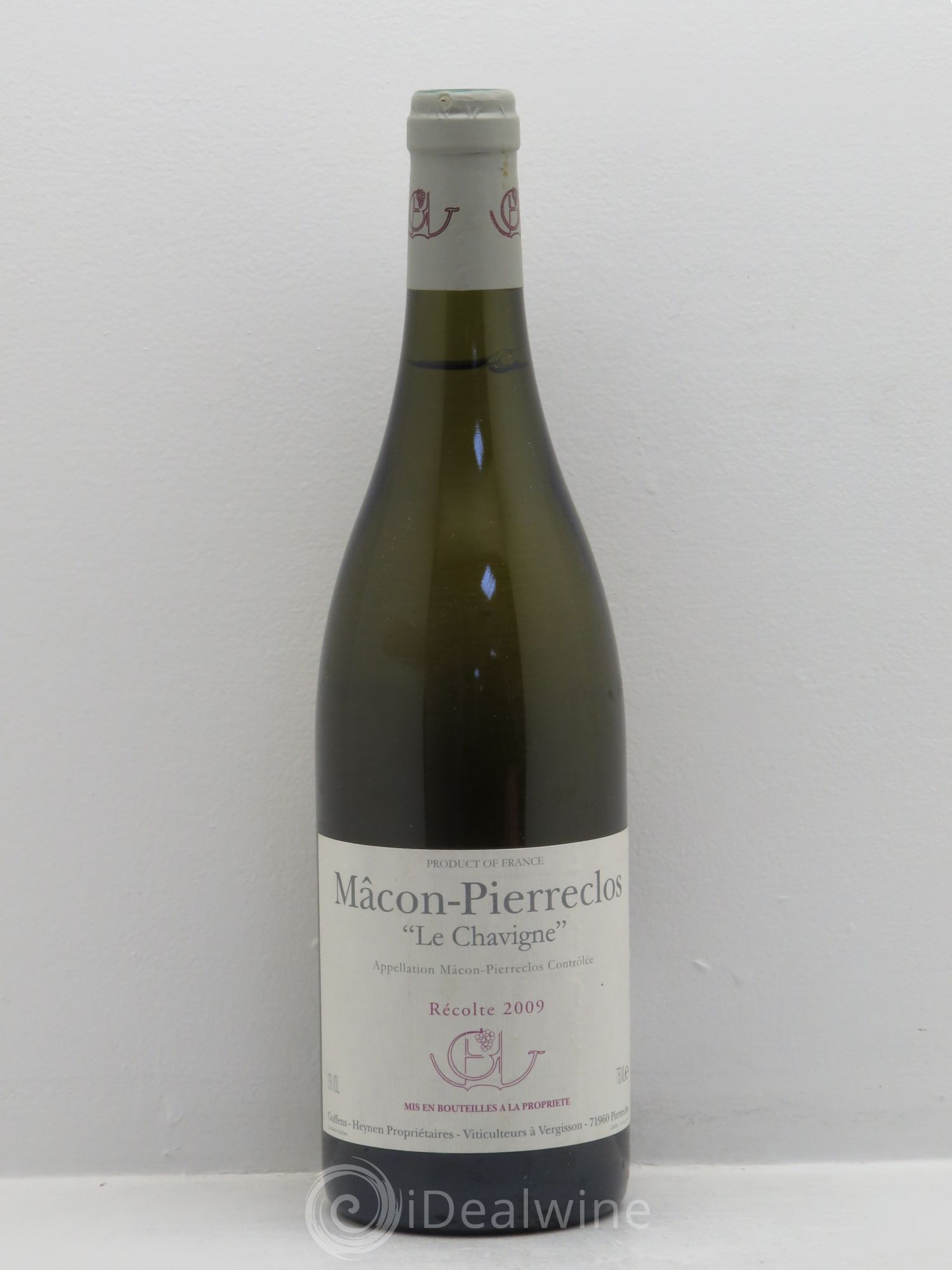 Mâcon-Pierreclos Le Chavigne Guffens-Heynen 2009 - Lot de 1 bouteille - 0
