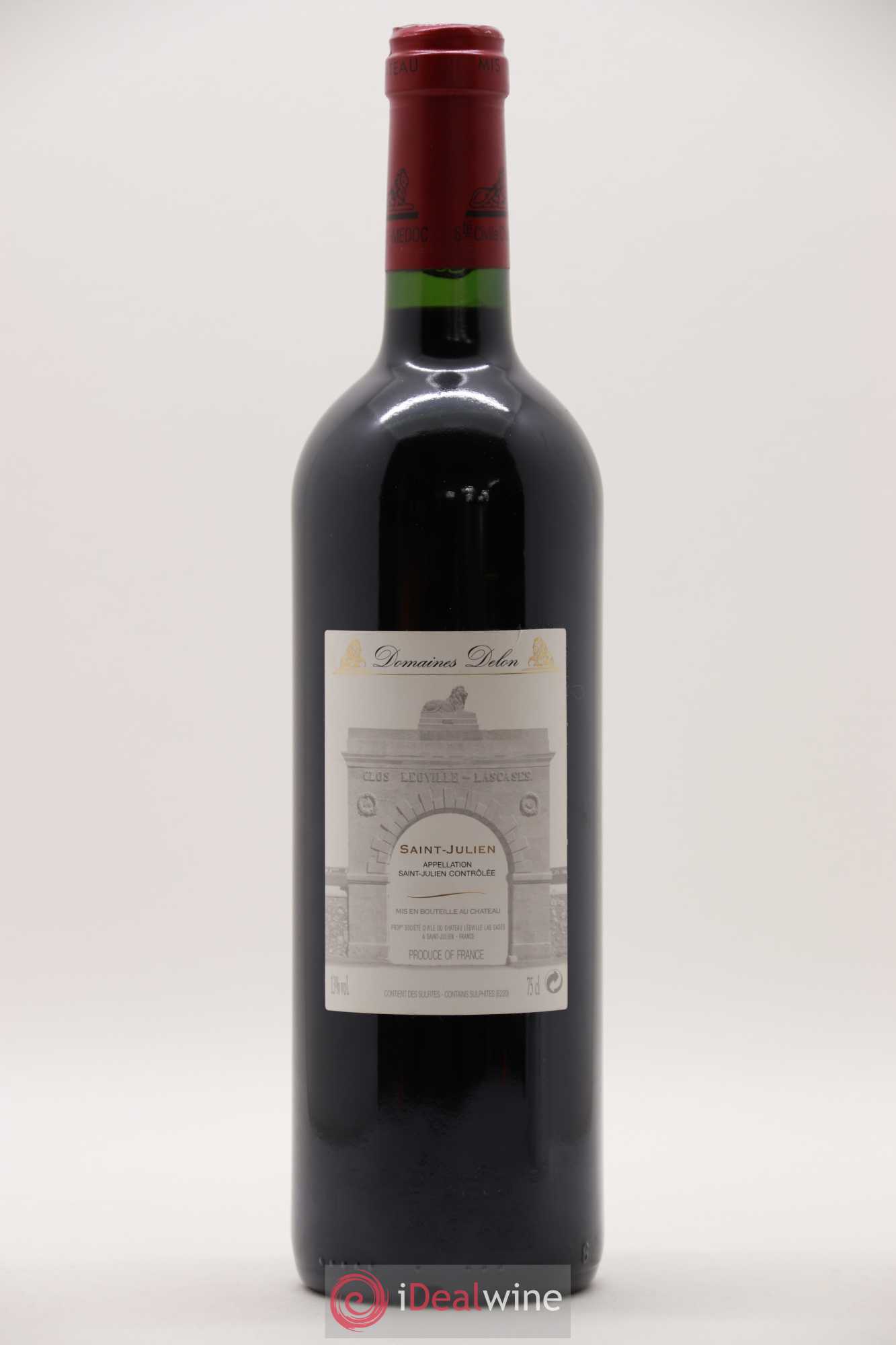 Château Léoville Las Cases 2ème Grand Cru Classé 2006 - Lot de 1 bouteille - 1
