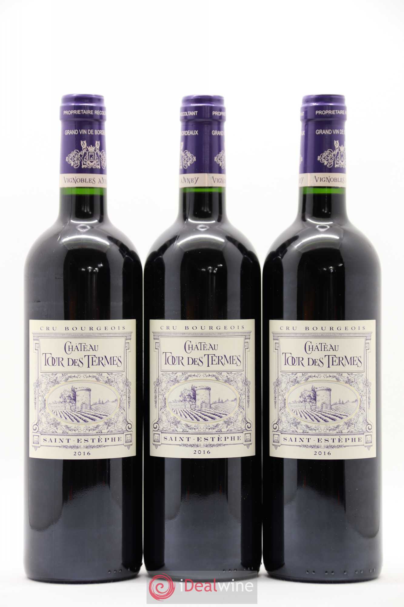 Château Tour des Termes Cru Bourgeois 2016 - Lot de 6 bouteilles - 2