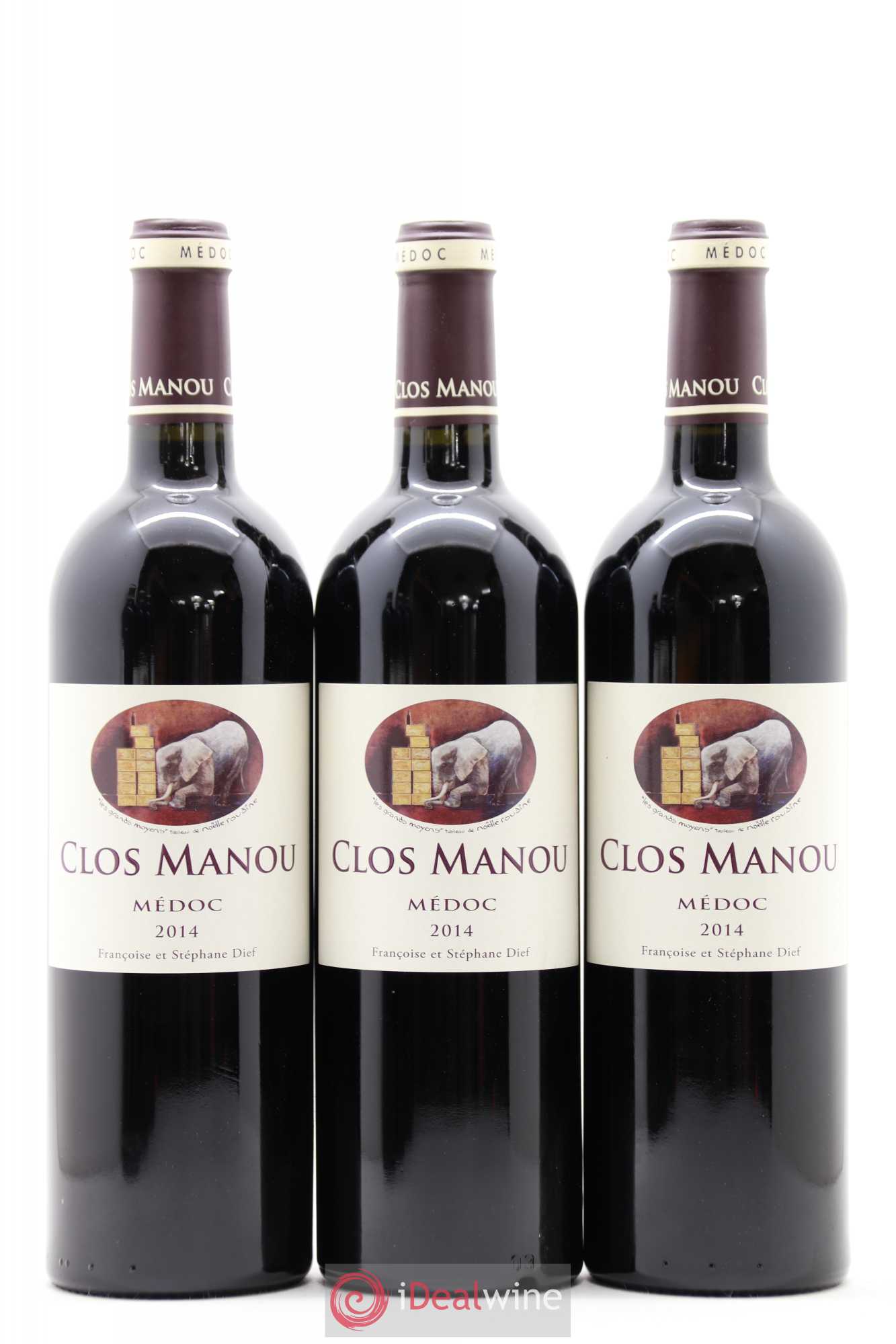 Clos Manou 2014 - Lot de 6 bouteilles - 2