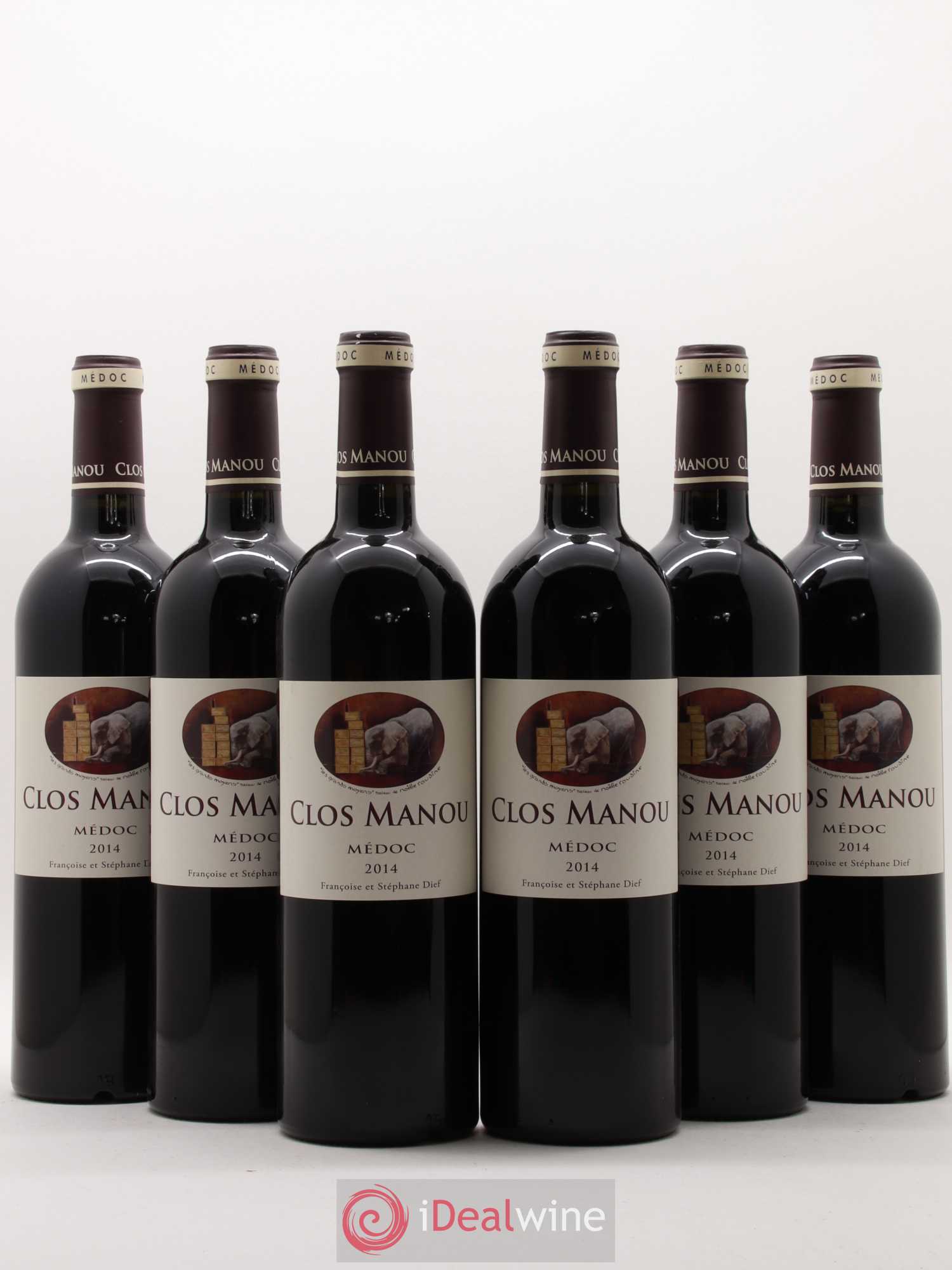 Clos Manou 2014 - Lot de 6 bouteilles - 0