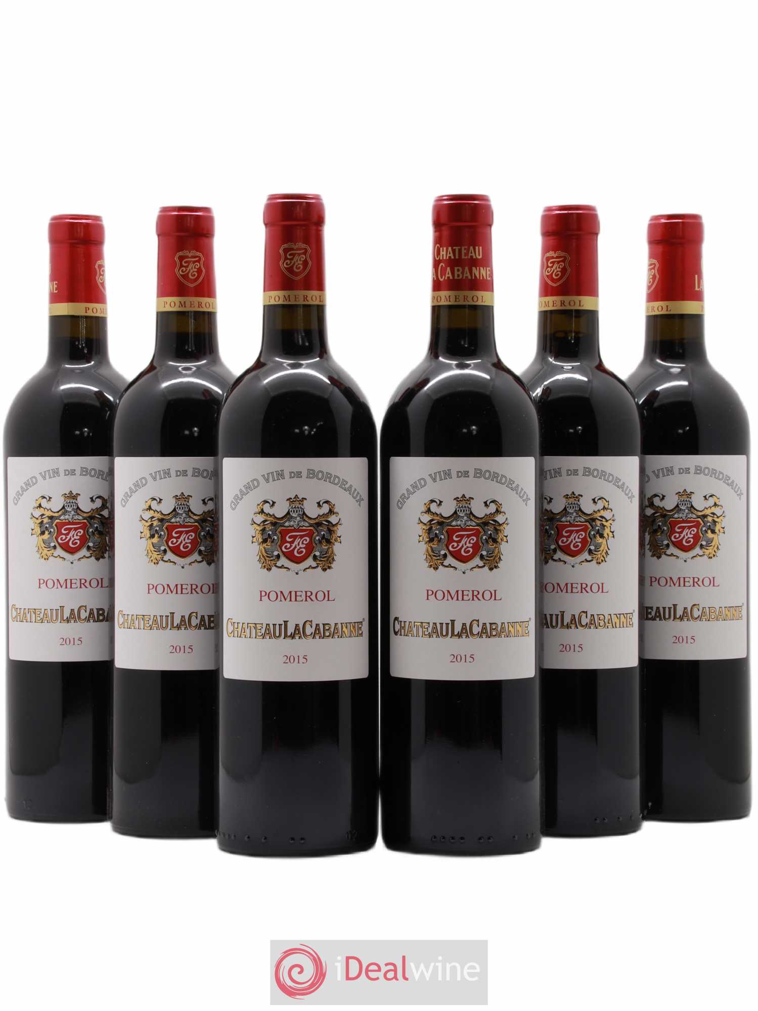 Château la Cabanne 2015 - Lot de 6 bouteilles - 0