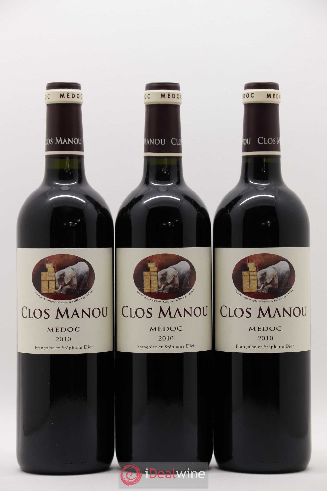 Clos Manou 2010 - Lot de 12 bouteilles - 2