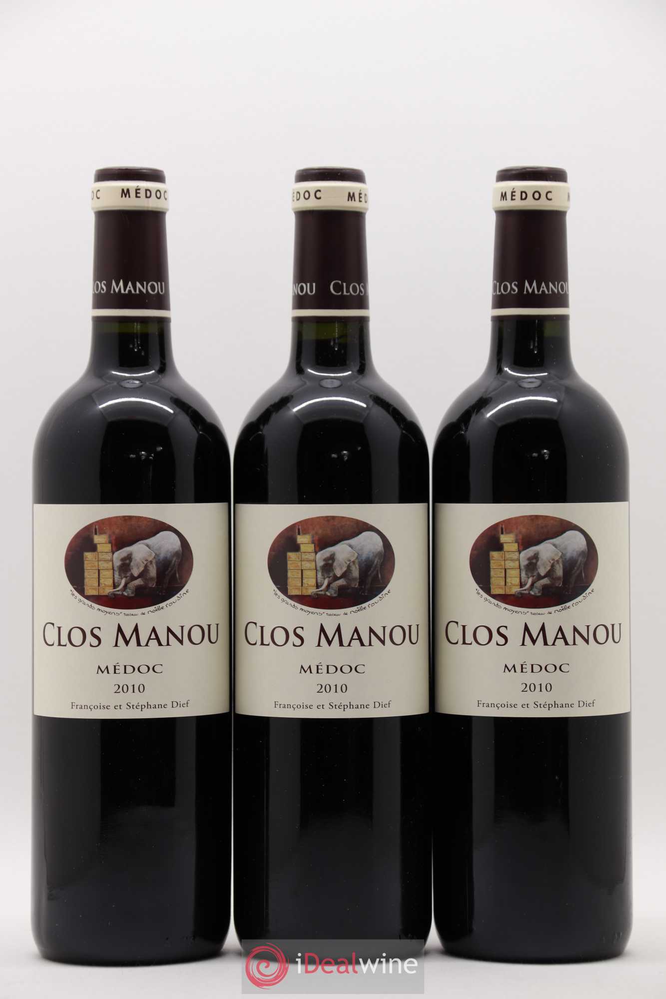 Clos Manou 2010 - Lot de 12 bouteilles - 3