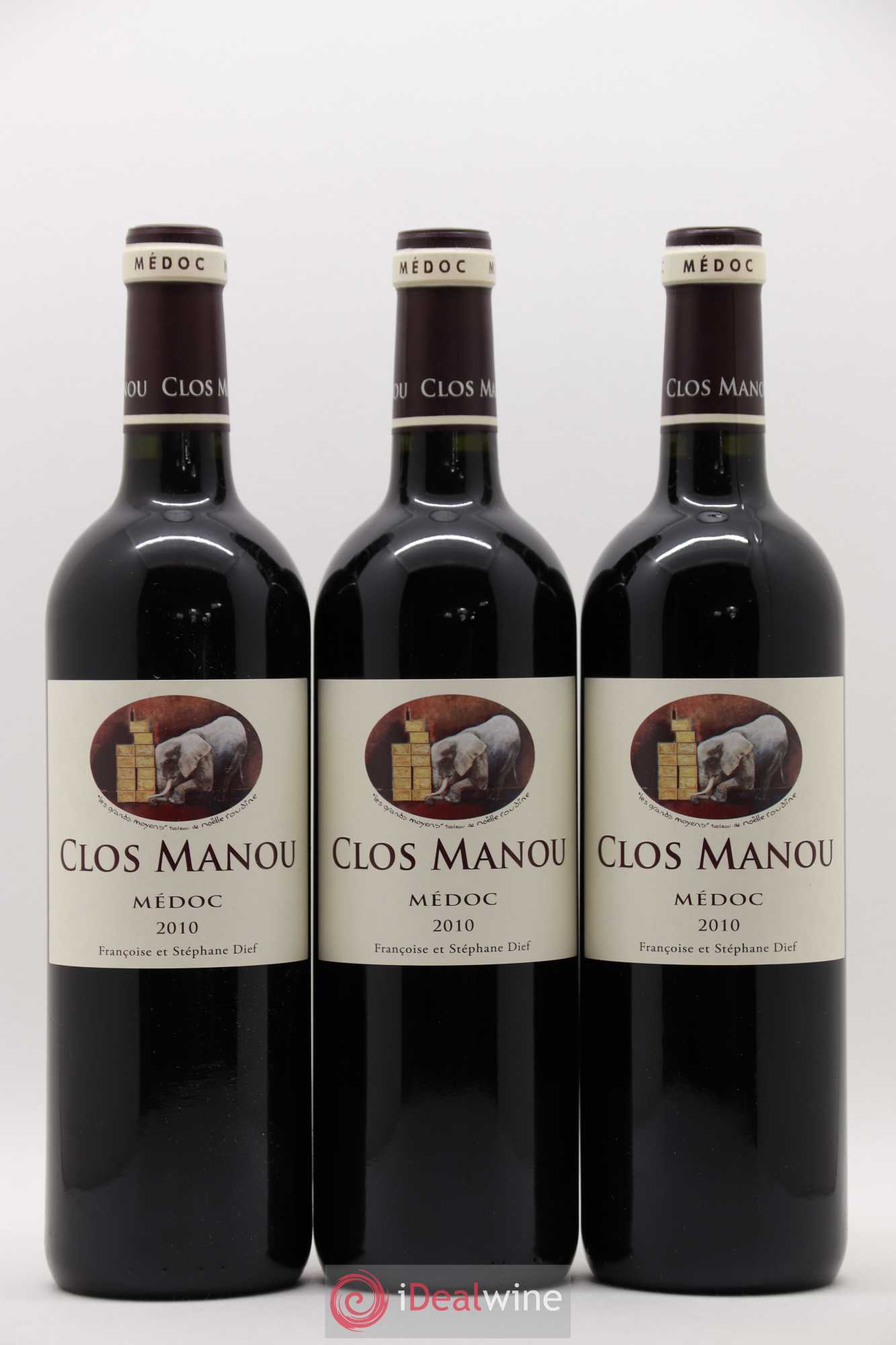 Clos Manou 2010 - Lot de 12 bouteilles - 4
