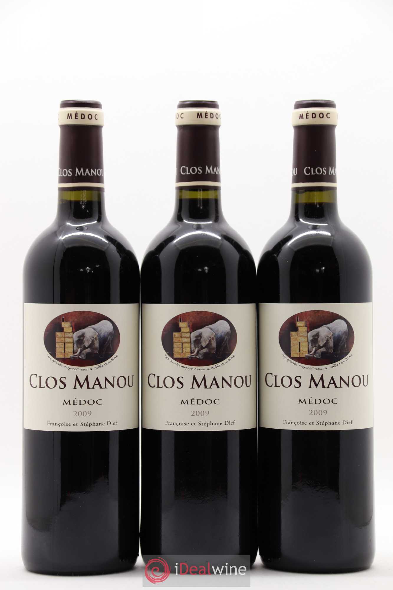 Clos Manou 2009 - Lot de 12 bouteilles - 4