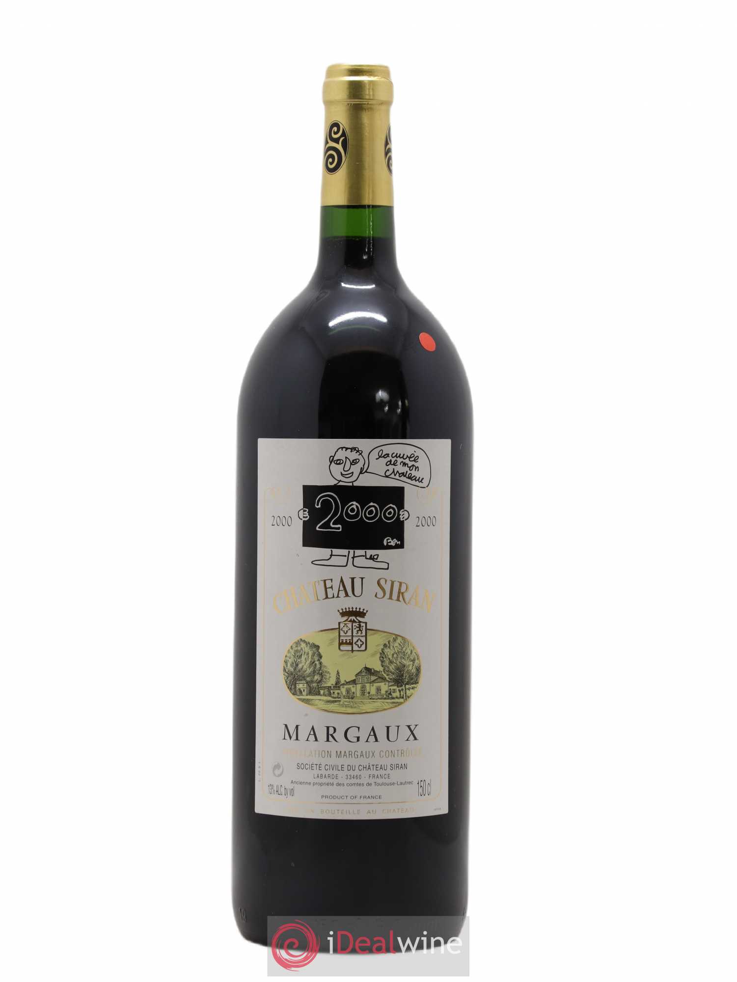 Château Siran 2000 - Posten von 1 Magnum - 0
