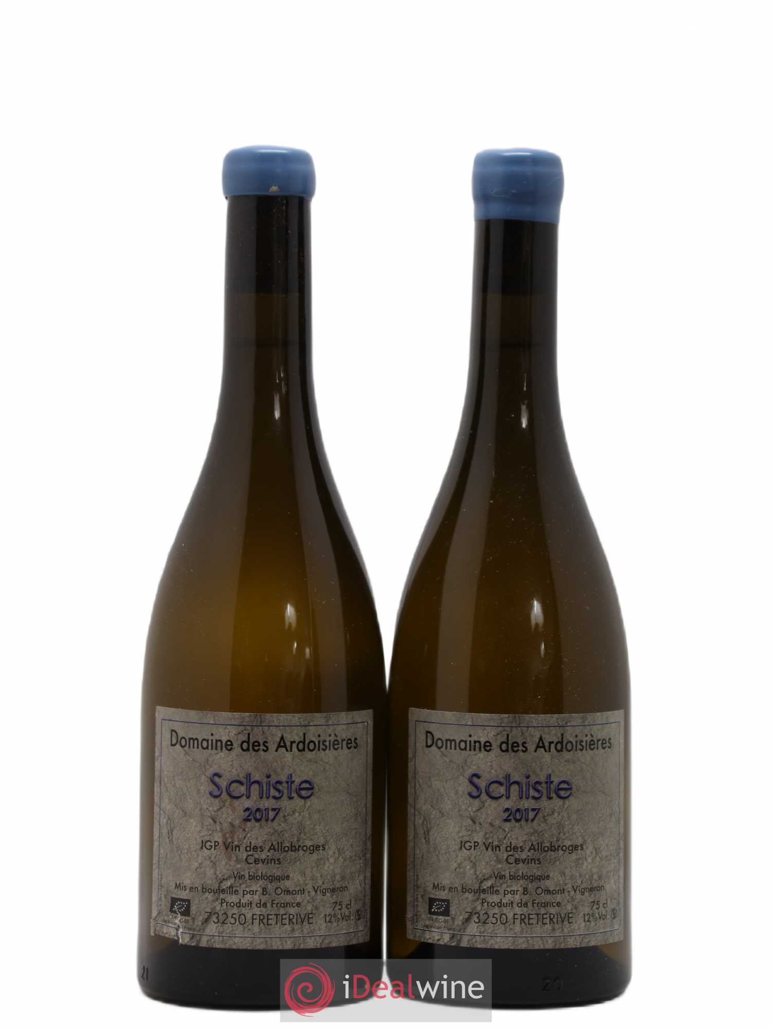 Vin des Allobroges Cevins Schiste Ardoisières (Domaine des) 2017 - Lot de 2 bouteilles - 0
