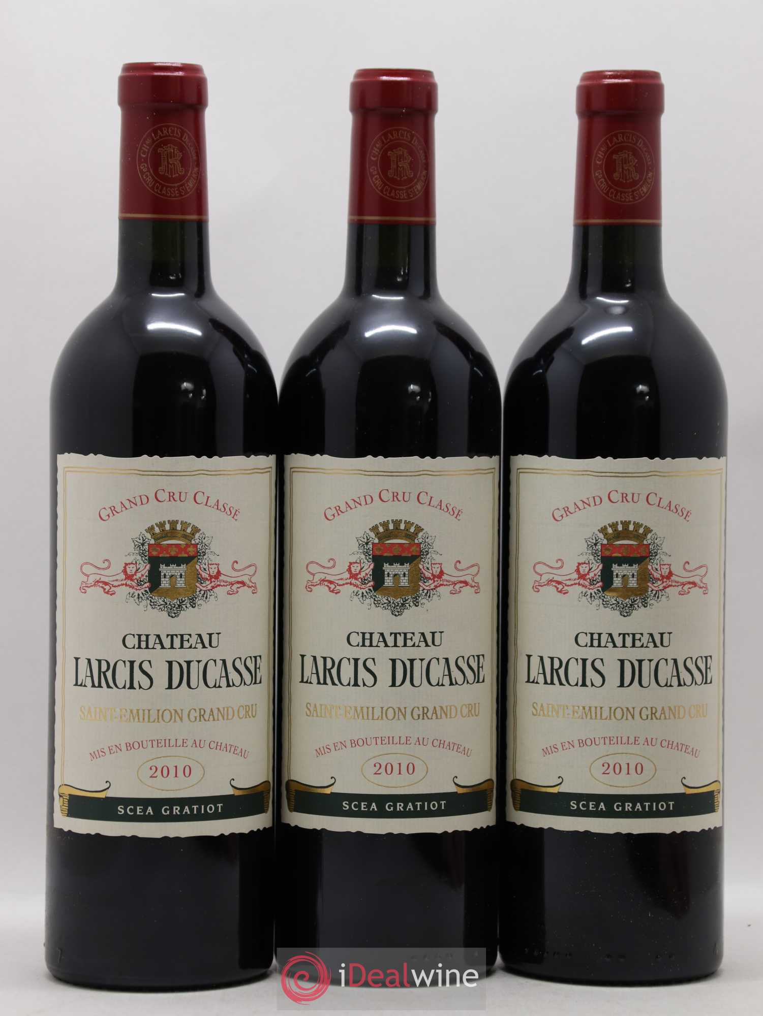 Château Larcis Ducasse 1er Grand Cru Classé B 2010 - Lot de 6 bouteilles - 2