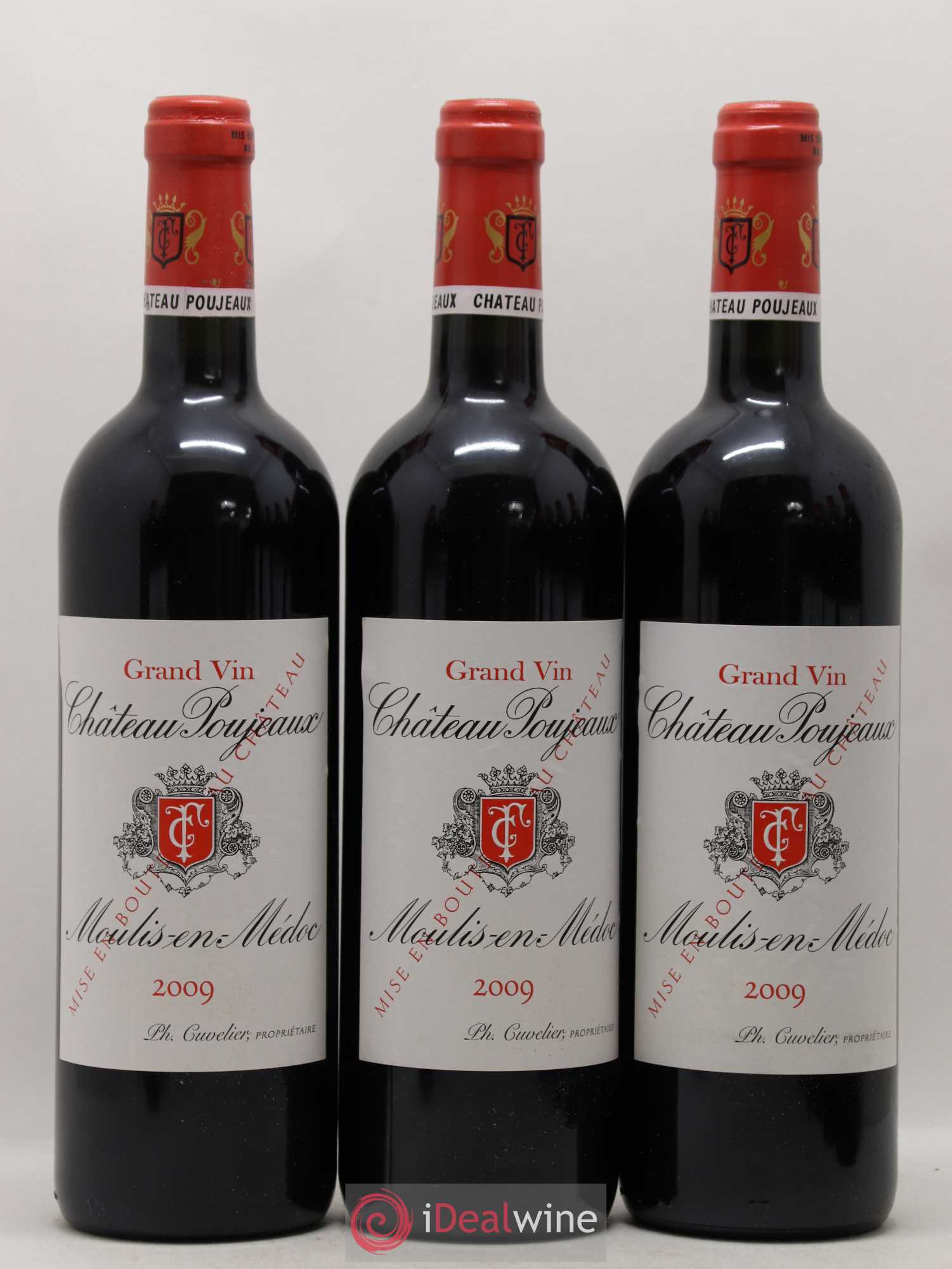 Château Poujeaux 2009 - Lot de 12 bouteilles - 2