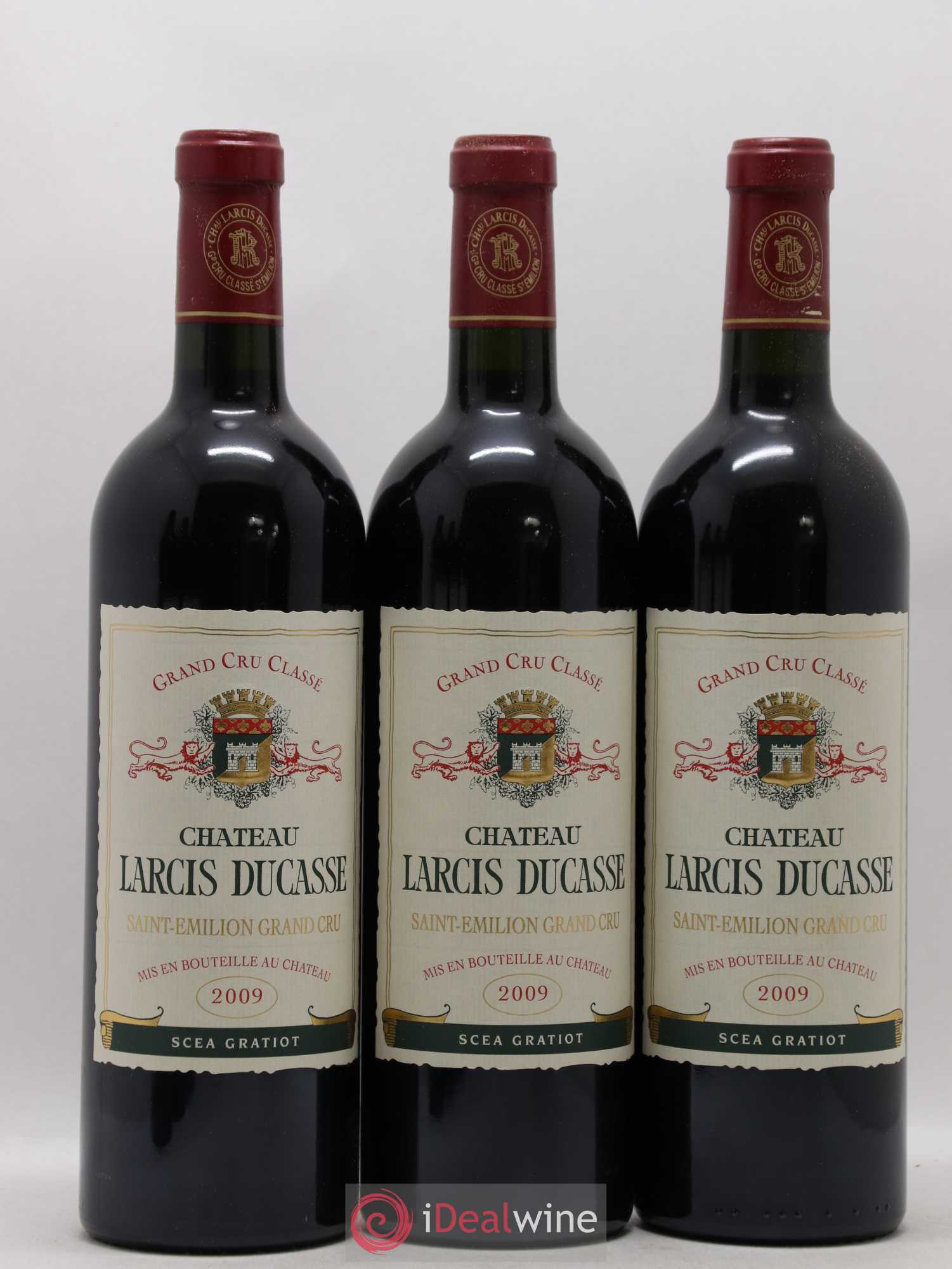 Château Larcis Ducasse 1er Grand Cru Classé B 2009 - Lot de 6 bouteilles - 1