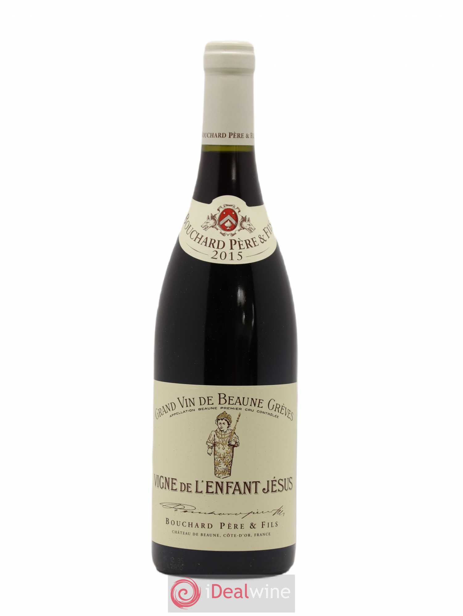 Beaune 1er Cru Grèves - Vigne de l'Enfant Jésus Bouchard Père & Fils 2015 - Lot de 1 bouteille - 0