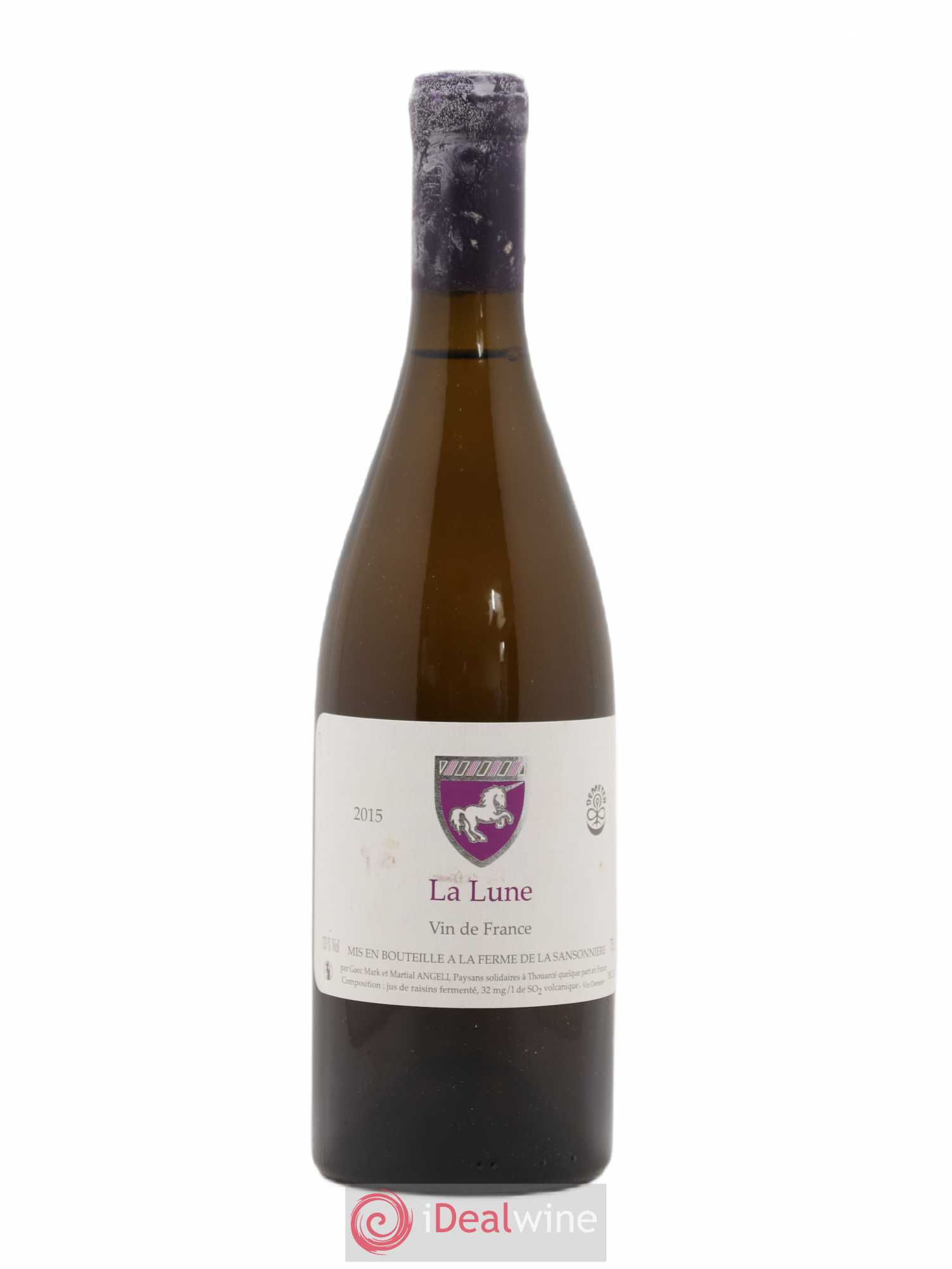 Vin de France La Lune Mark Angeli (Domaine) - Ferme de la Sansonnière 2015 - Lot de 1 bouteille - 0