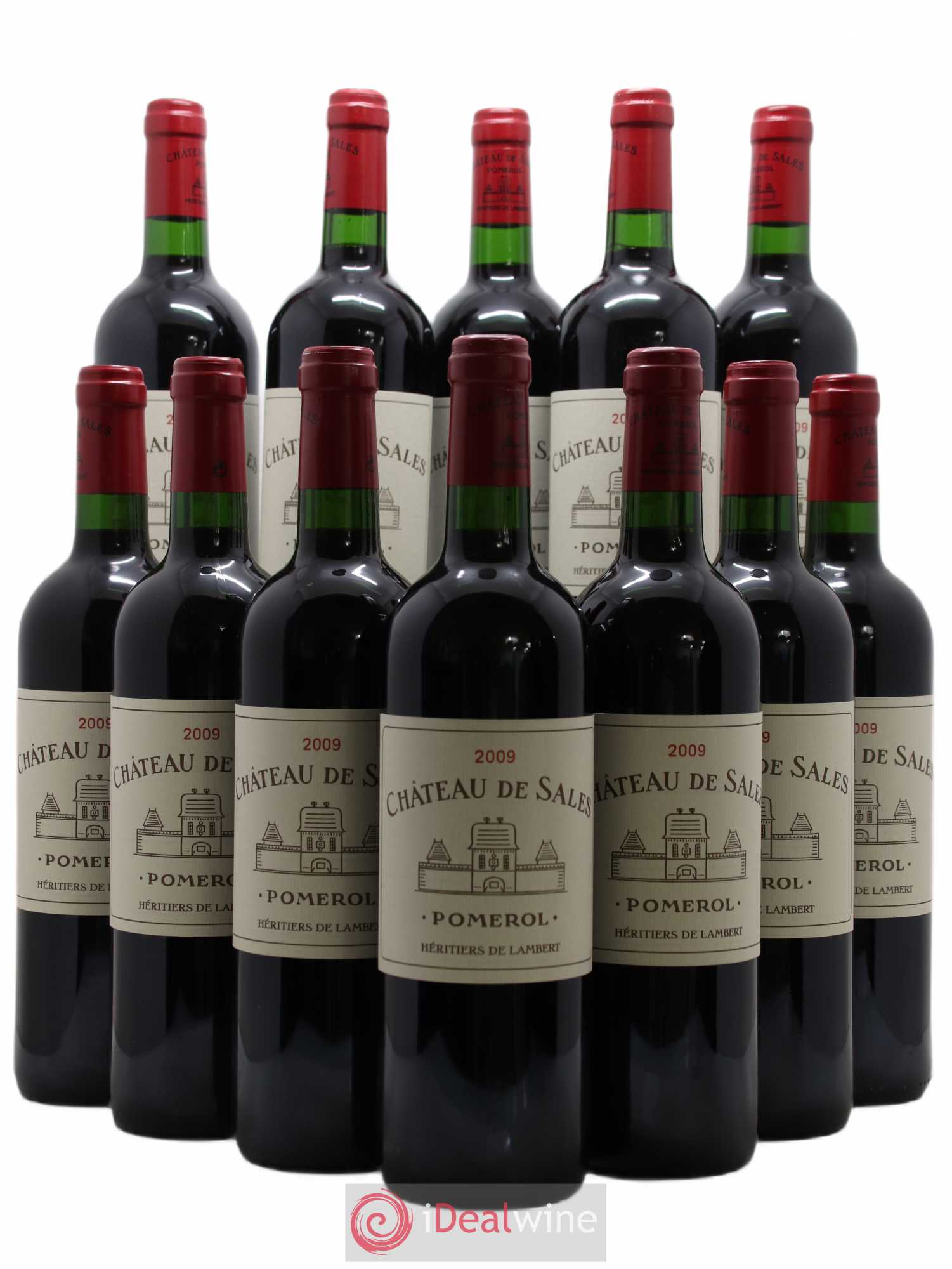 Château de Sales 2009 - Lot de 12 bouteilles - 0