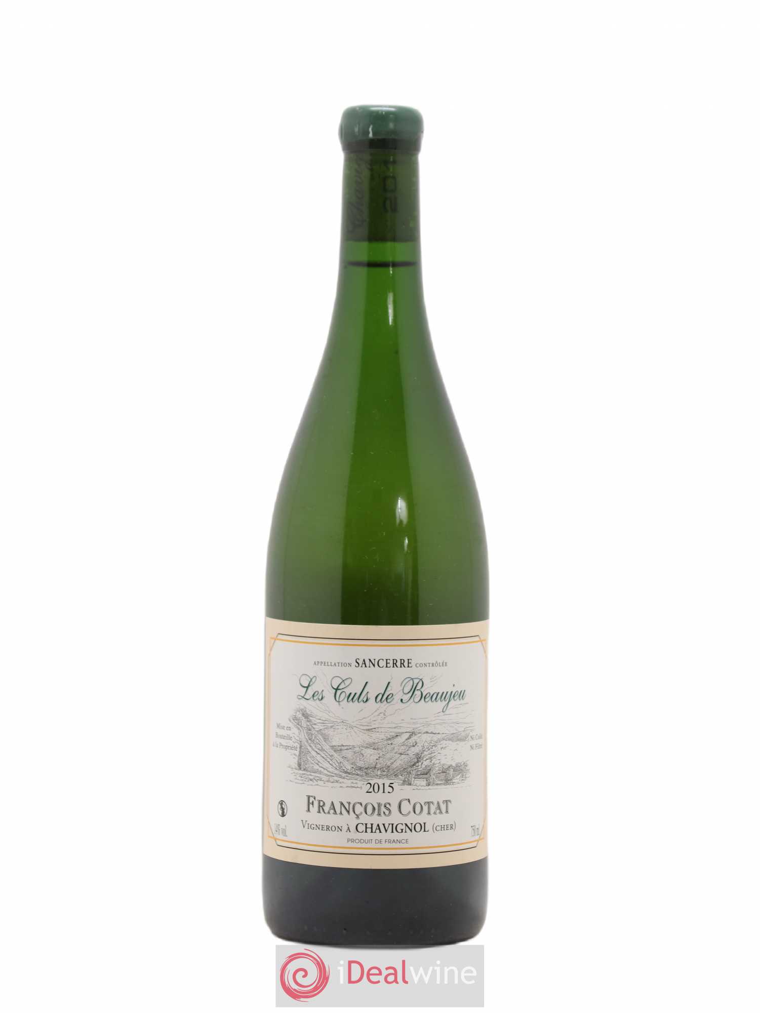 Sancerre Les Culs de Beaujeu François Cotat 2015 - Lot de 1 bouteille - 0