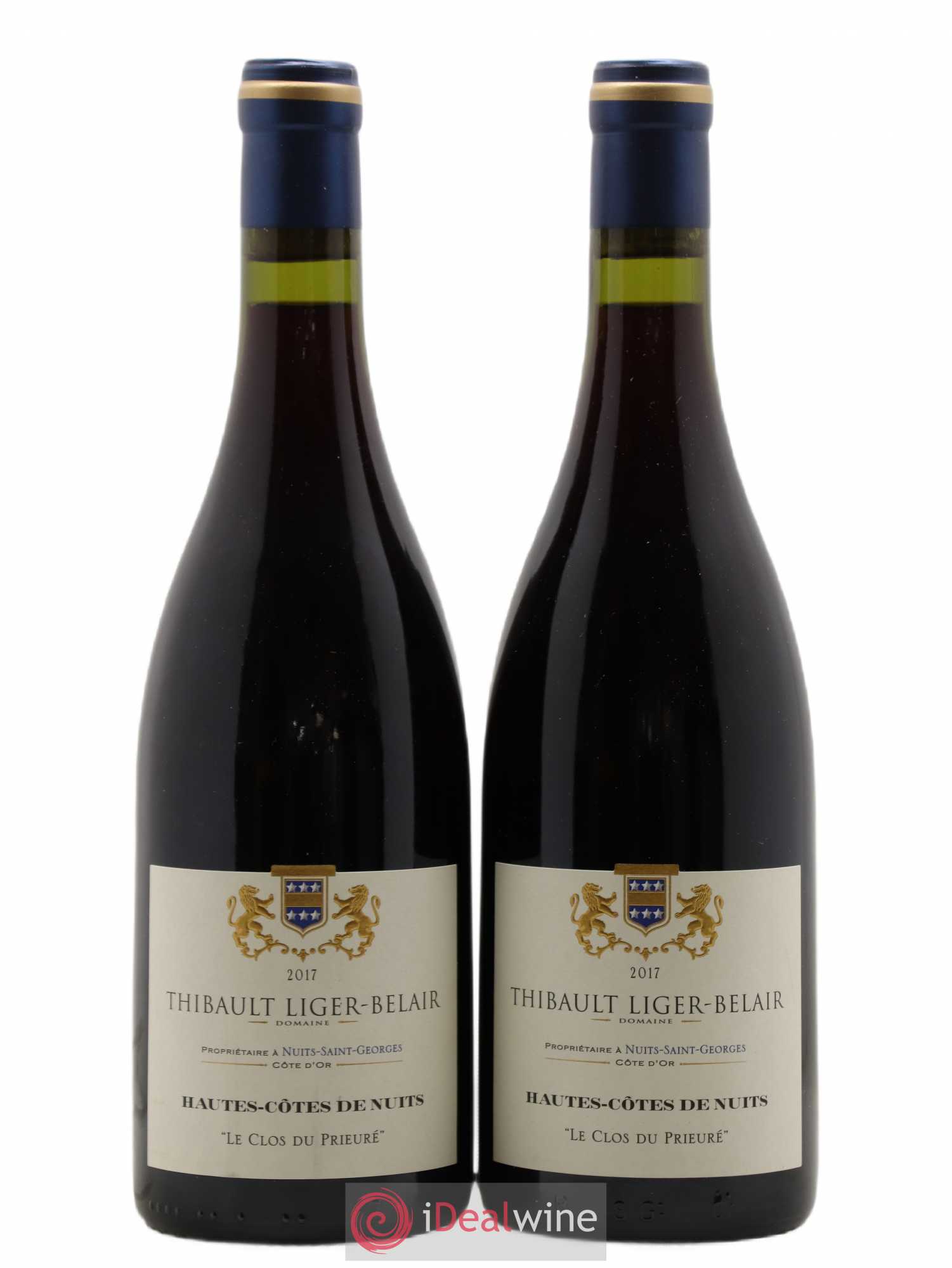 Hautes-Côtes de Nuits Le Clos du Prieuré Thibaut Liger Belair 2017 - Posten von 2 Flaschen - 0